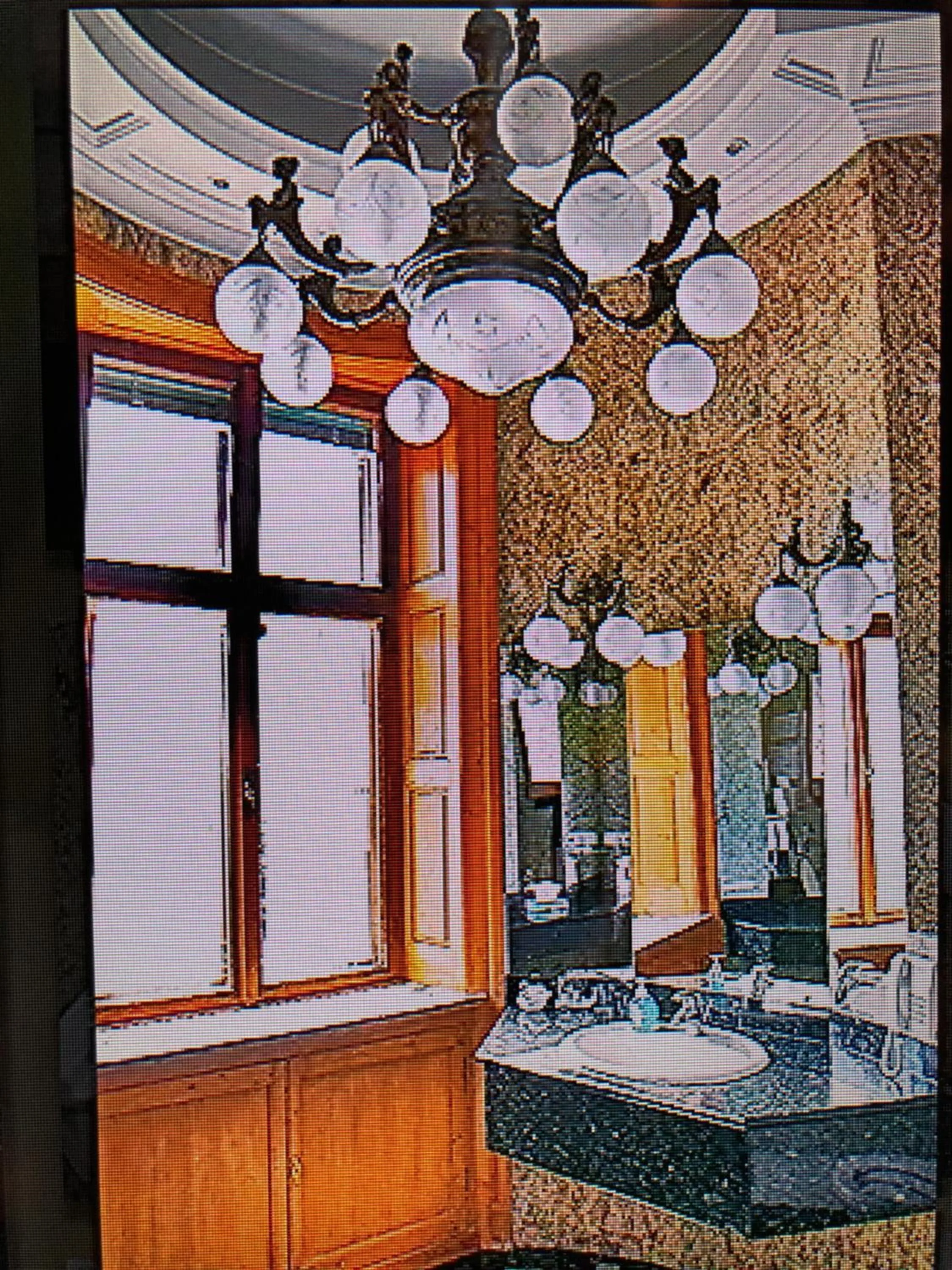 Bathroom in Kalmár Panzió