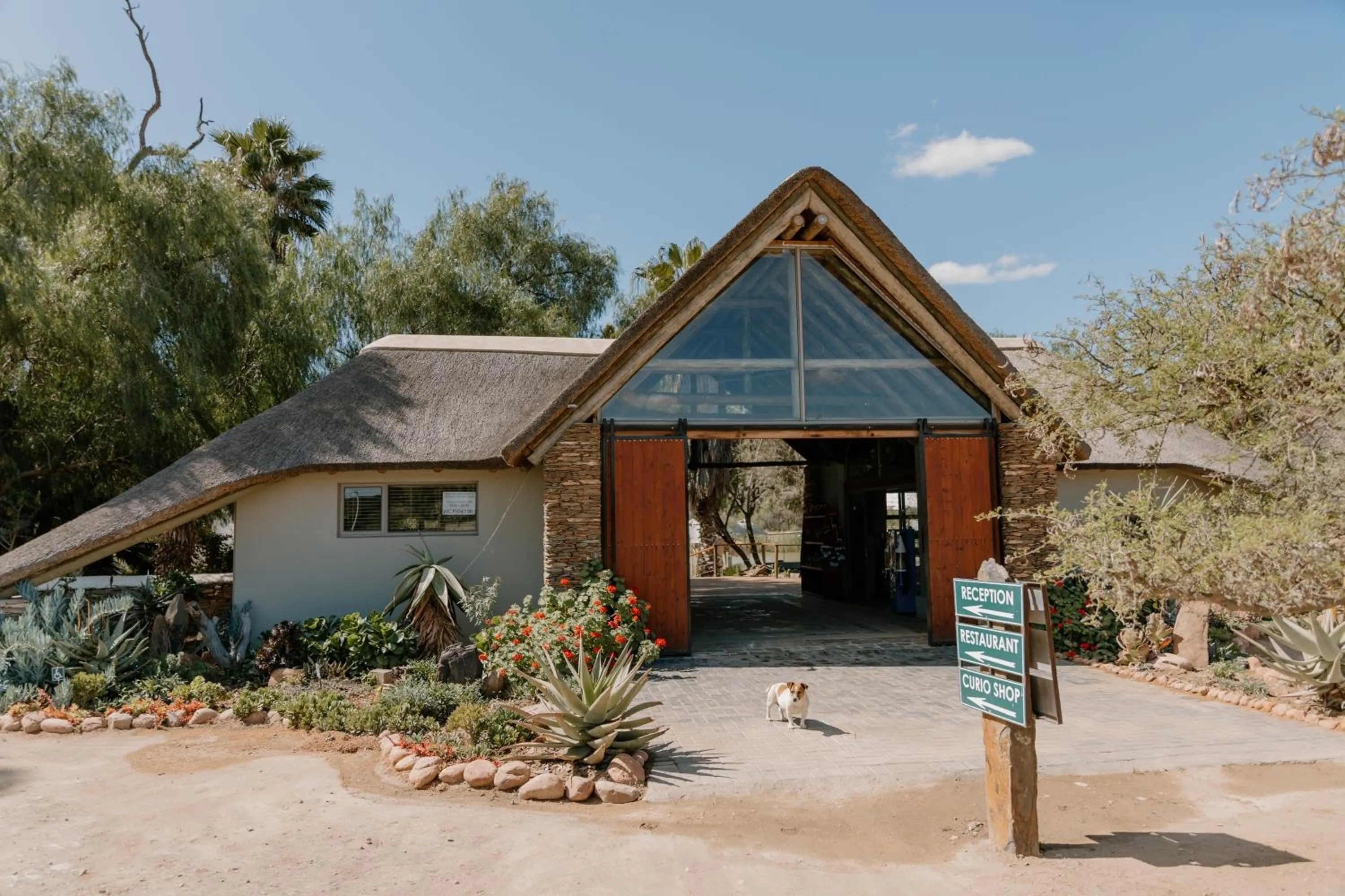 Property building in Chandelier Game Lodge