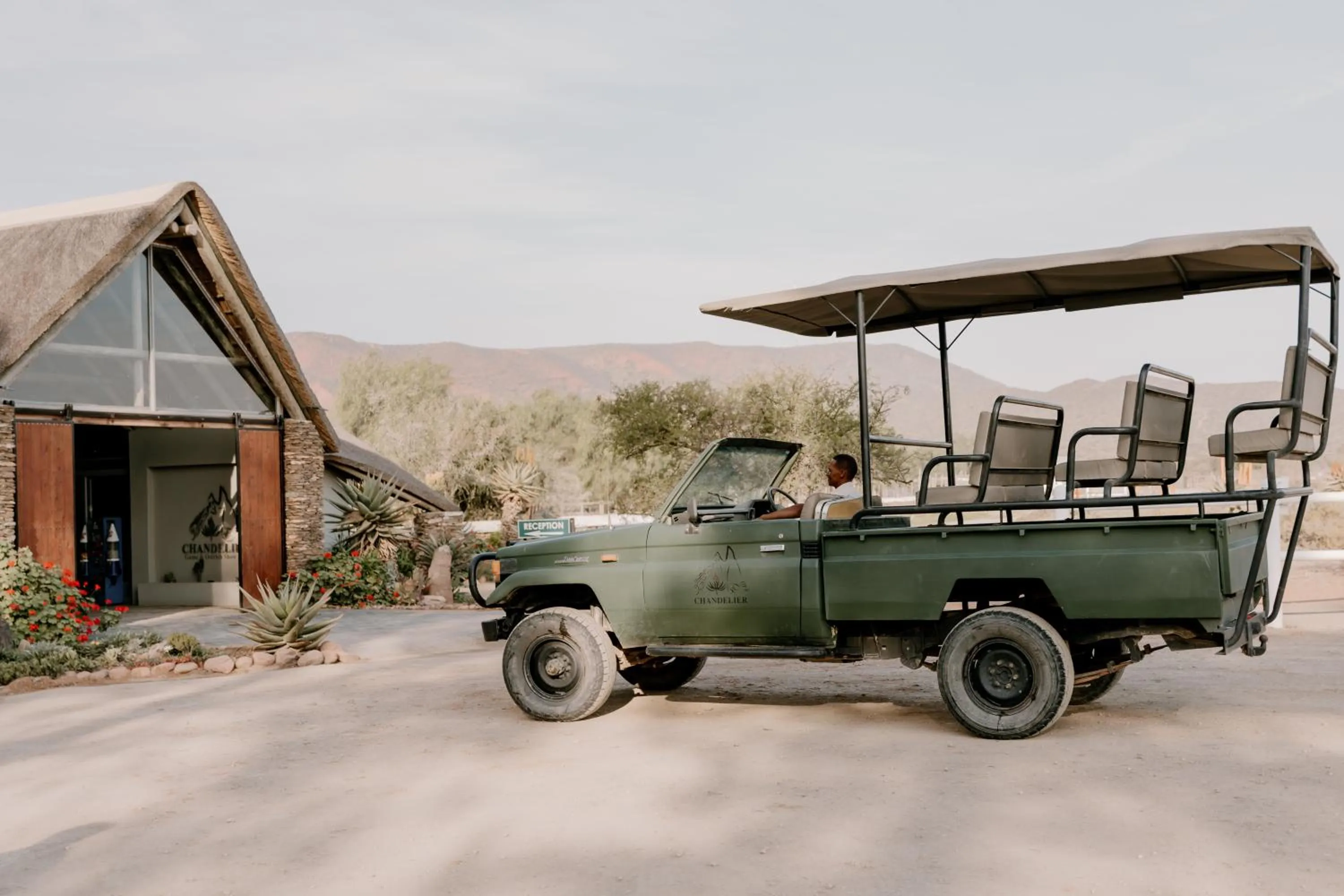 Property building in Chandelier Game Lodge