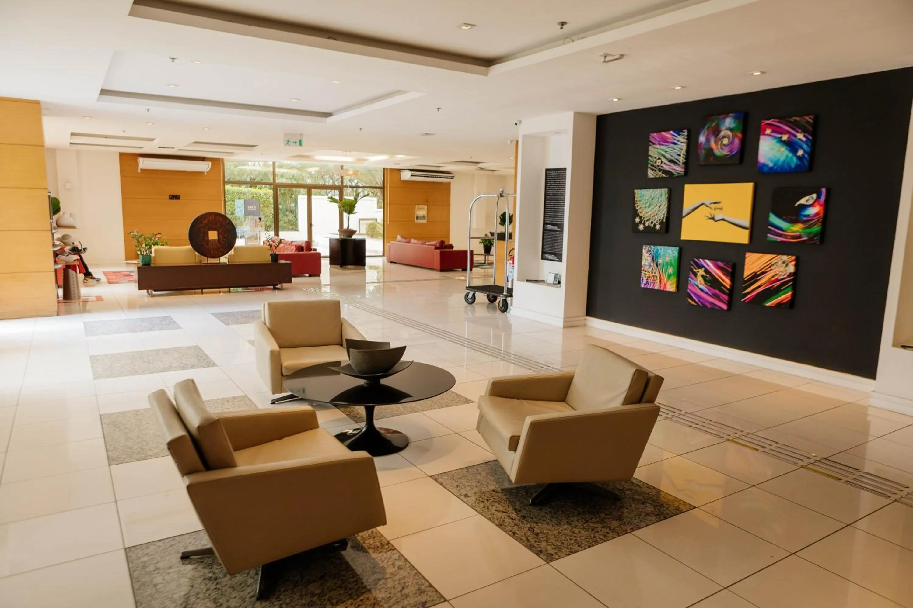 Lobby or reception in Hotel Orizzonte Niteroi by Atlantica