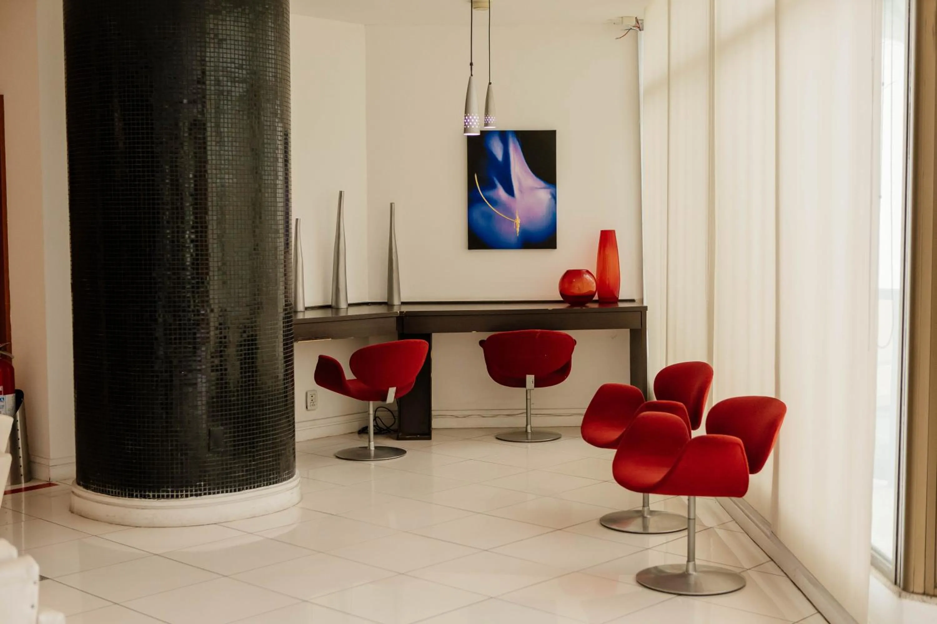 Lobby or reception in Hotel Orizzonte Niteroi by Atlantica