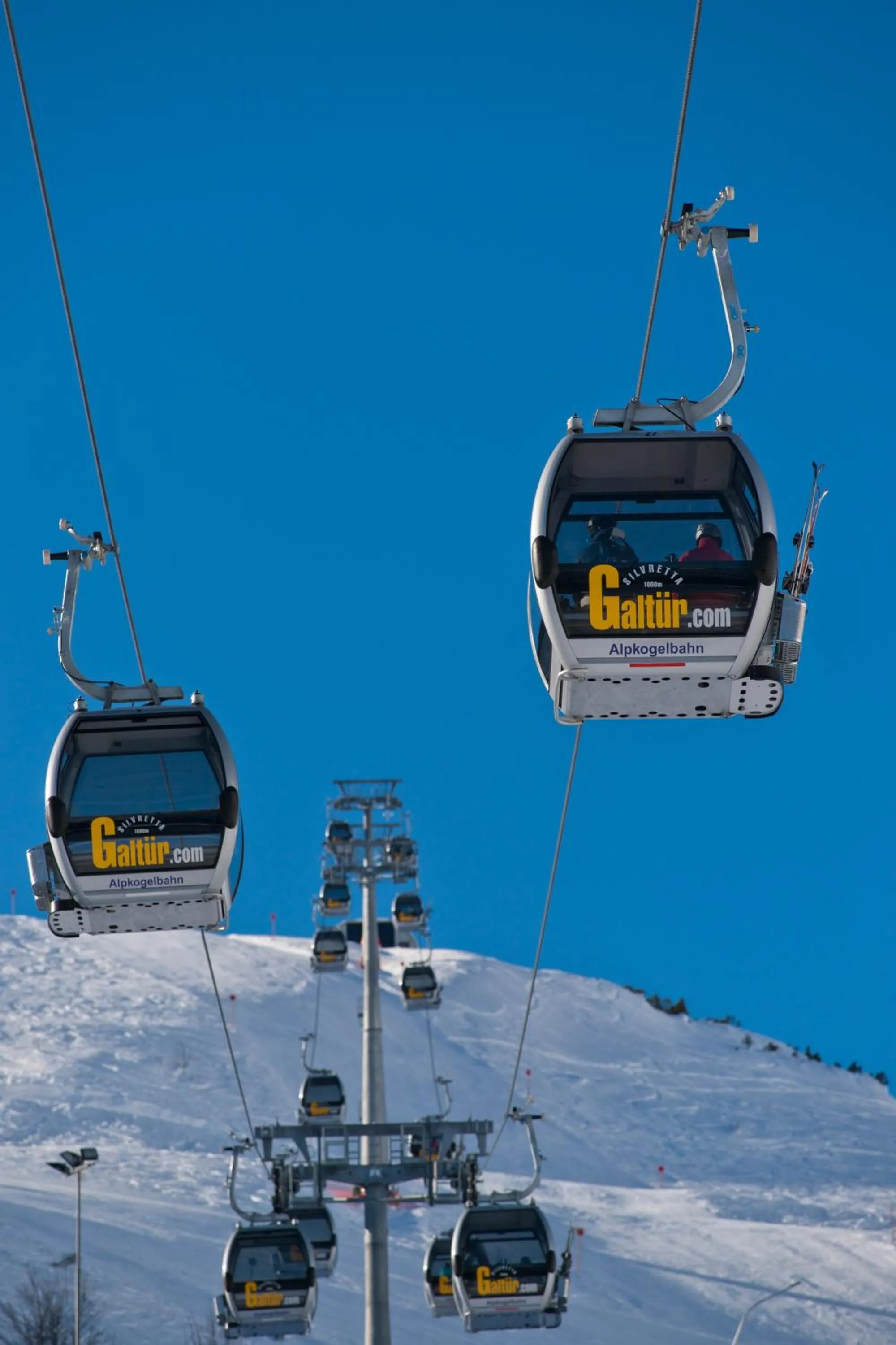Skiing in Alpenresort Fluchthorn