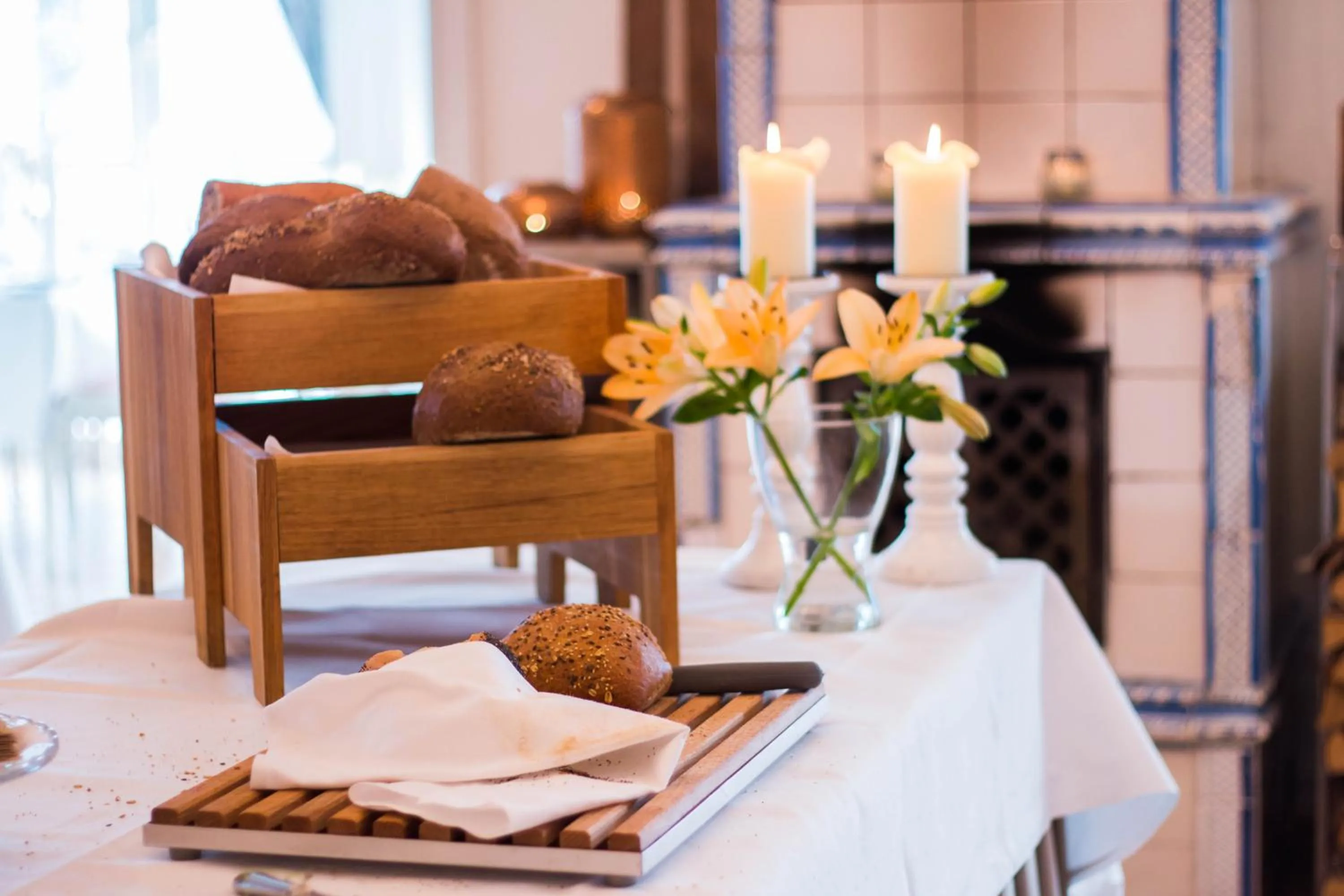 Breakfast in Losby Gods Manor