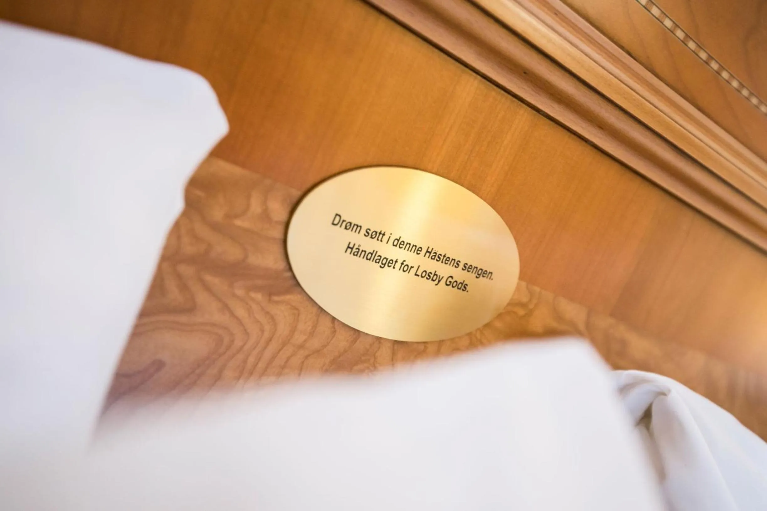 Bed in Losby Gods Manor