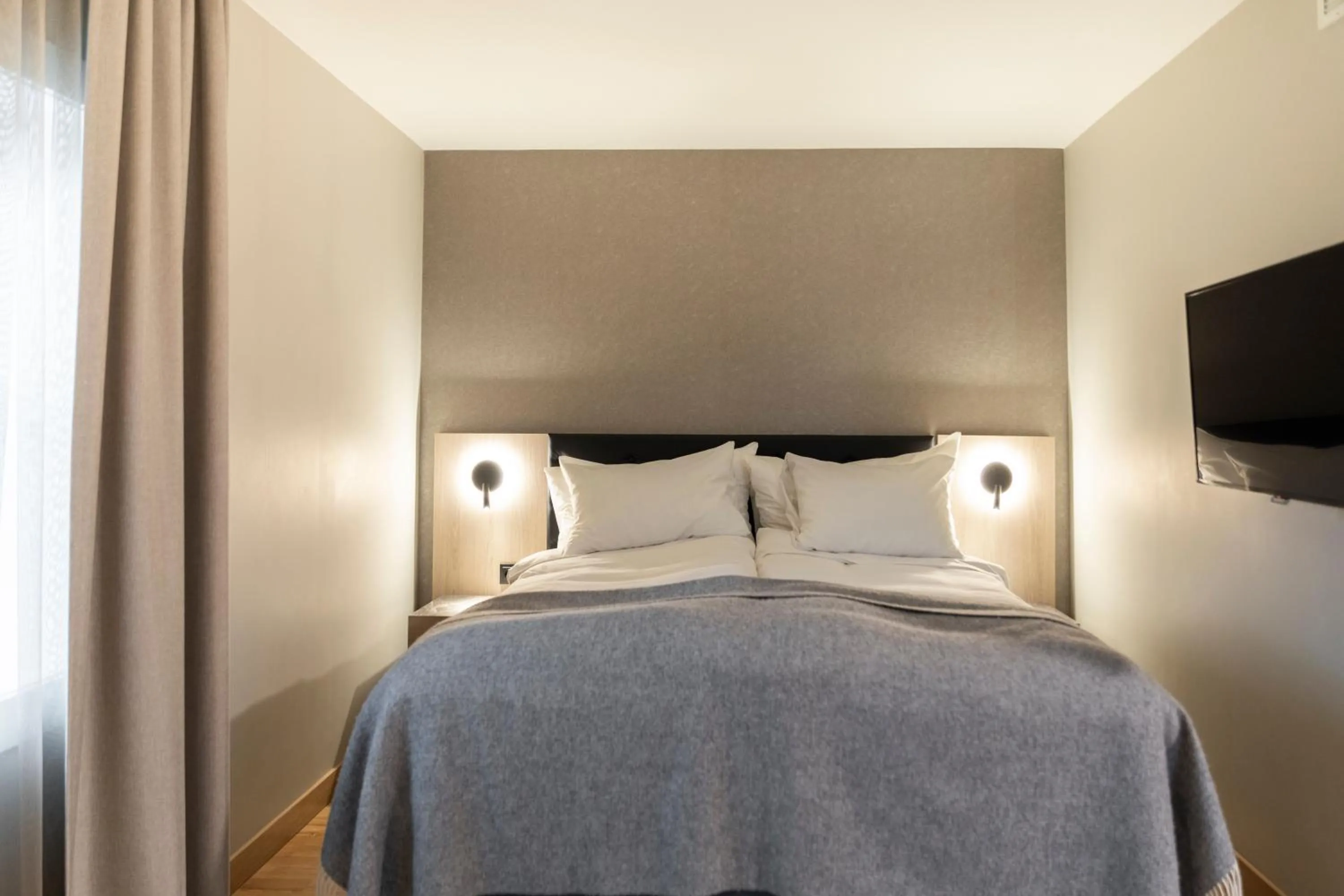 Bed in Home Hotel Bryggeparken