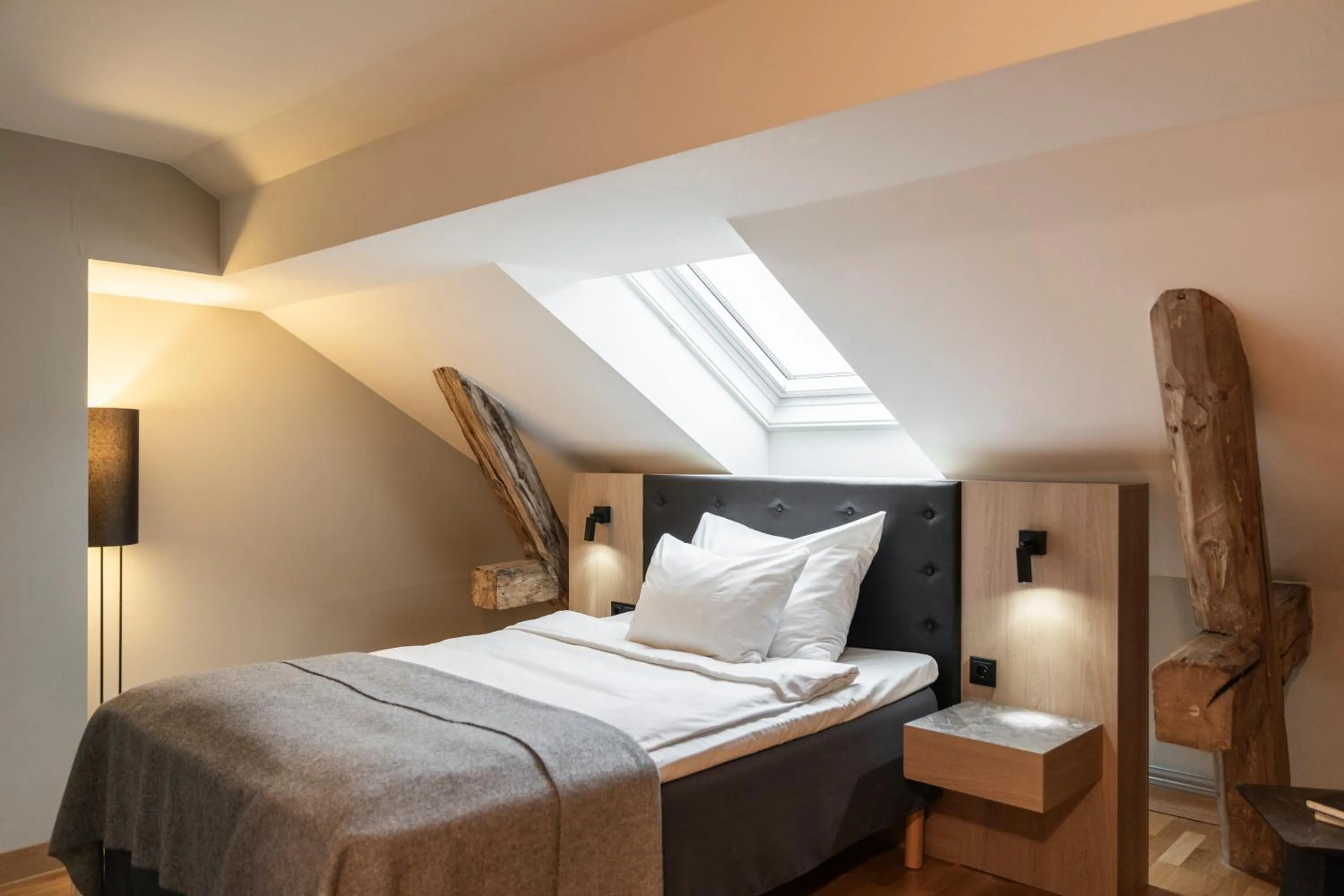 Bed in Home Hotel Bryggeparken