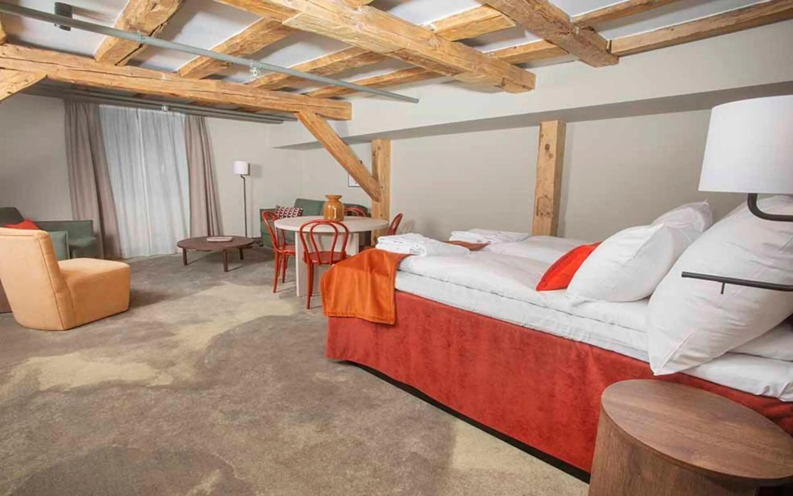 Bed in Home Hotel Bryggeparken