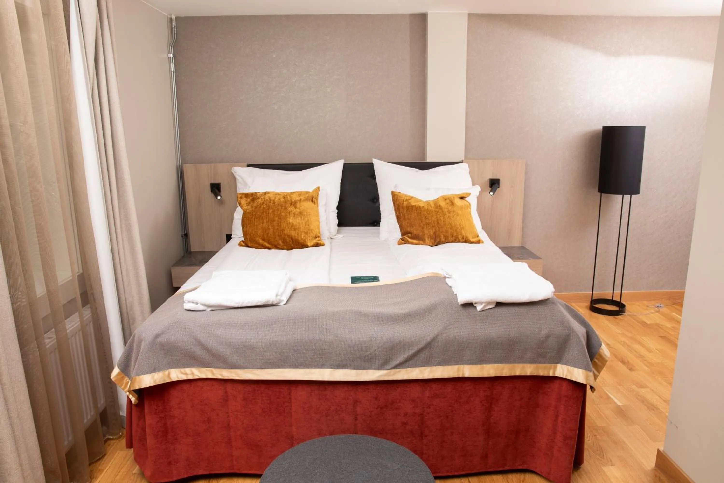 Bed in Home Hotel Bryggeparken