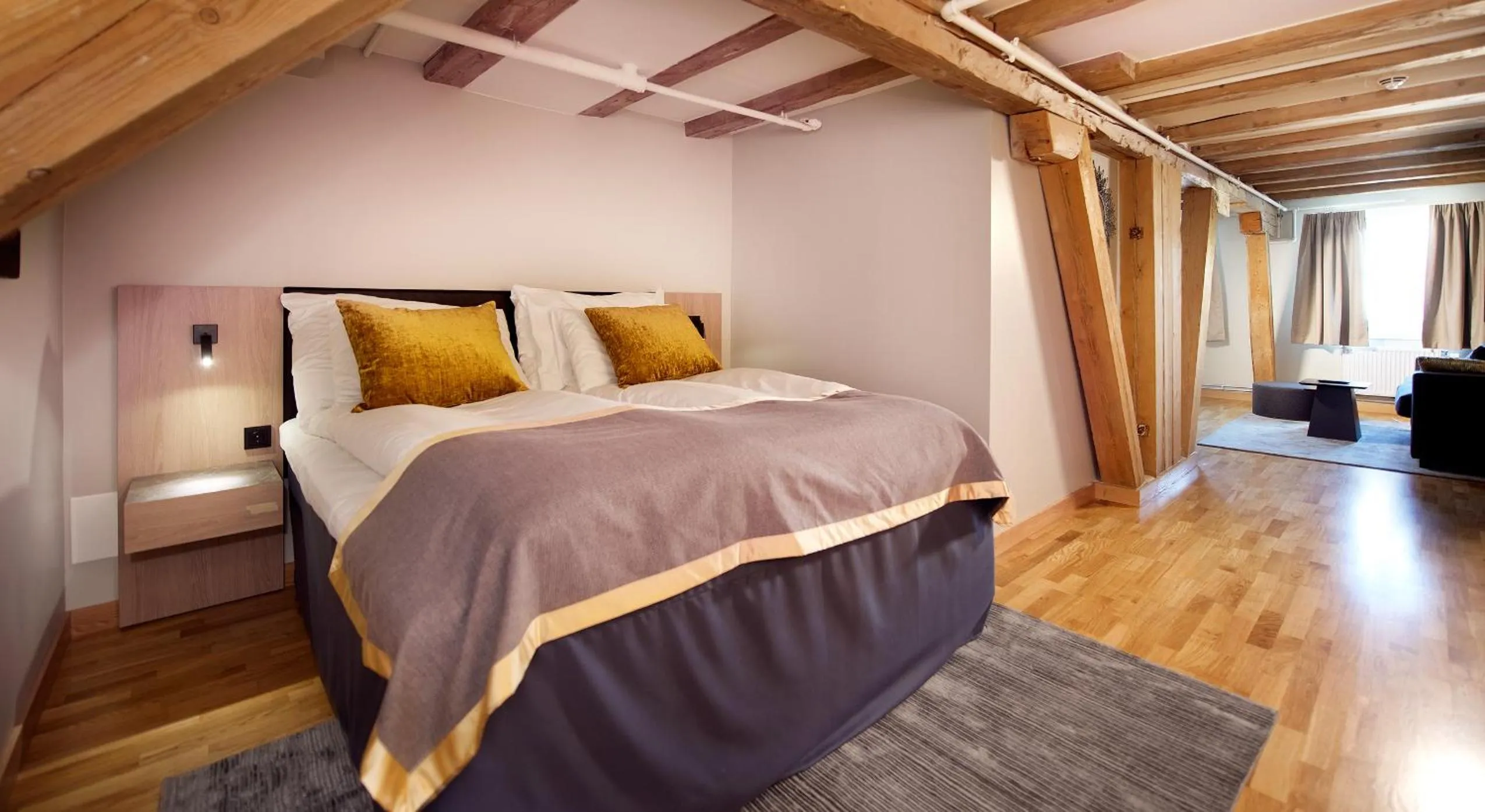 Photo of the whole room, Bed in Home Hotel Bryggeparken