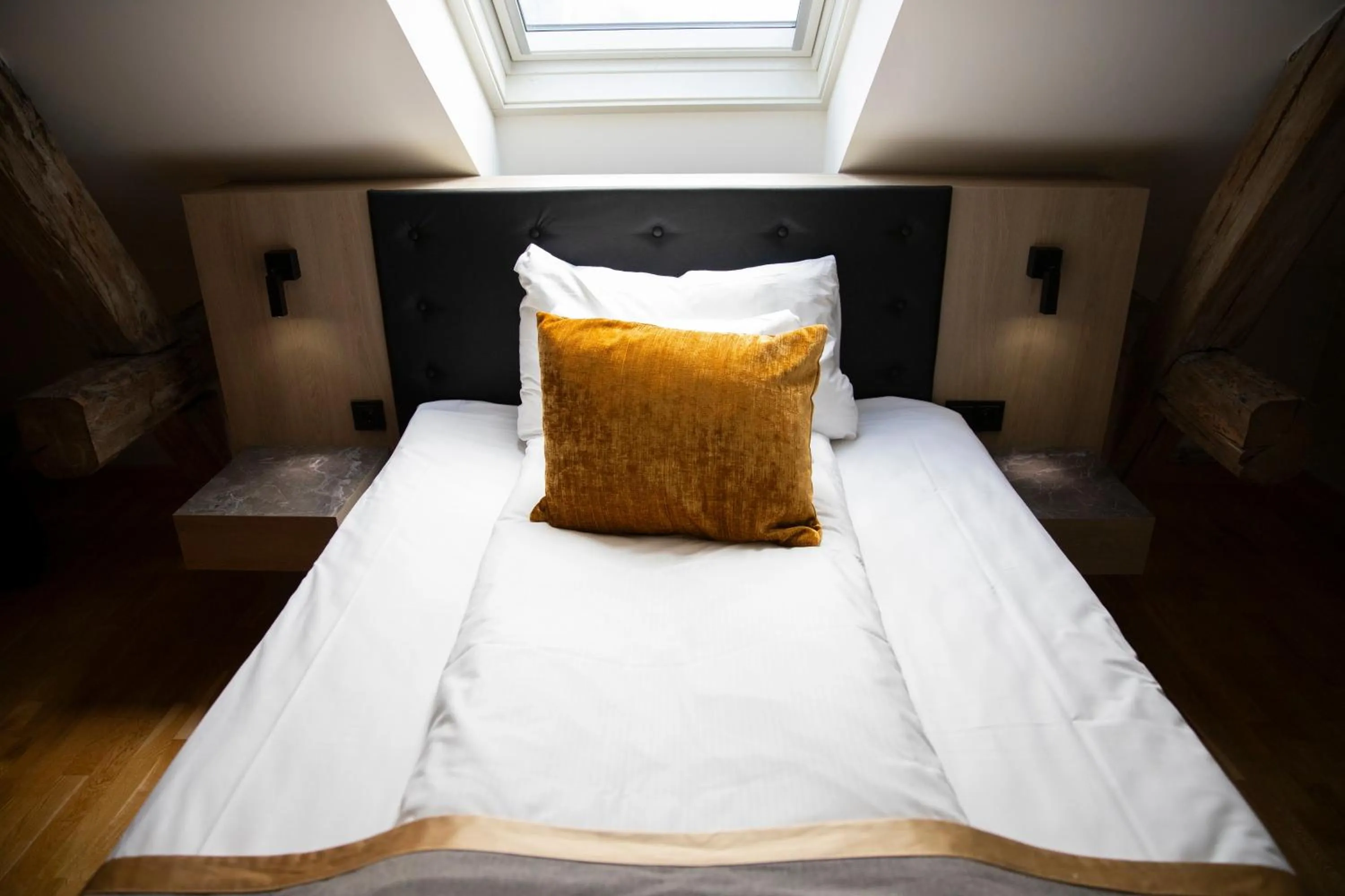 Bed in Home Hotel Bryggeparken