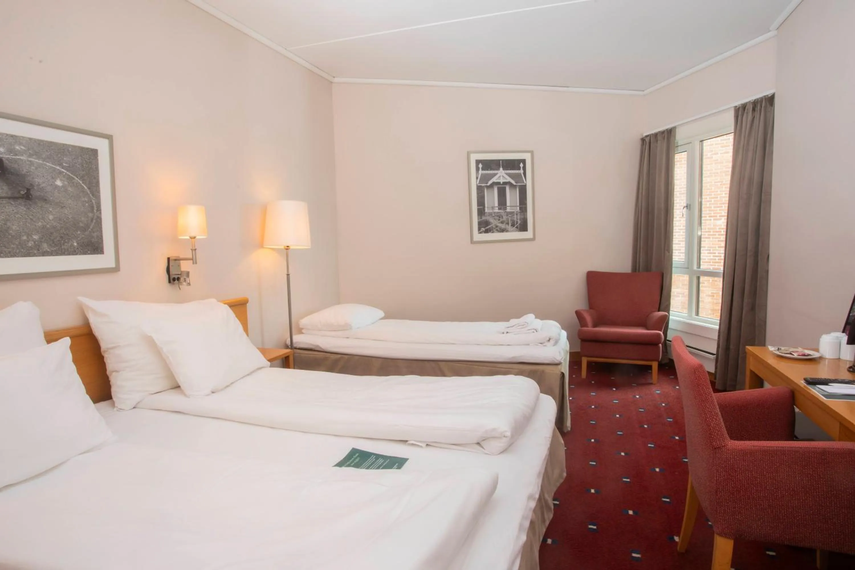 Bed in Home Hotel Bryggeparken