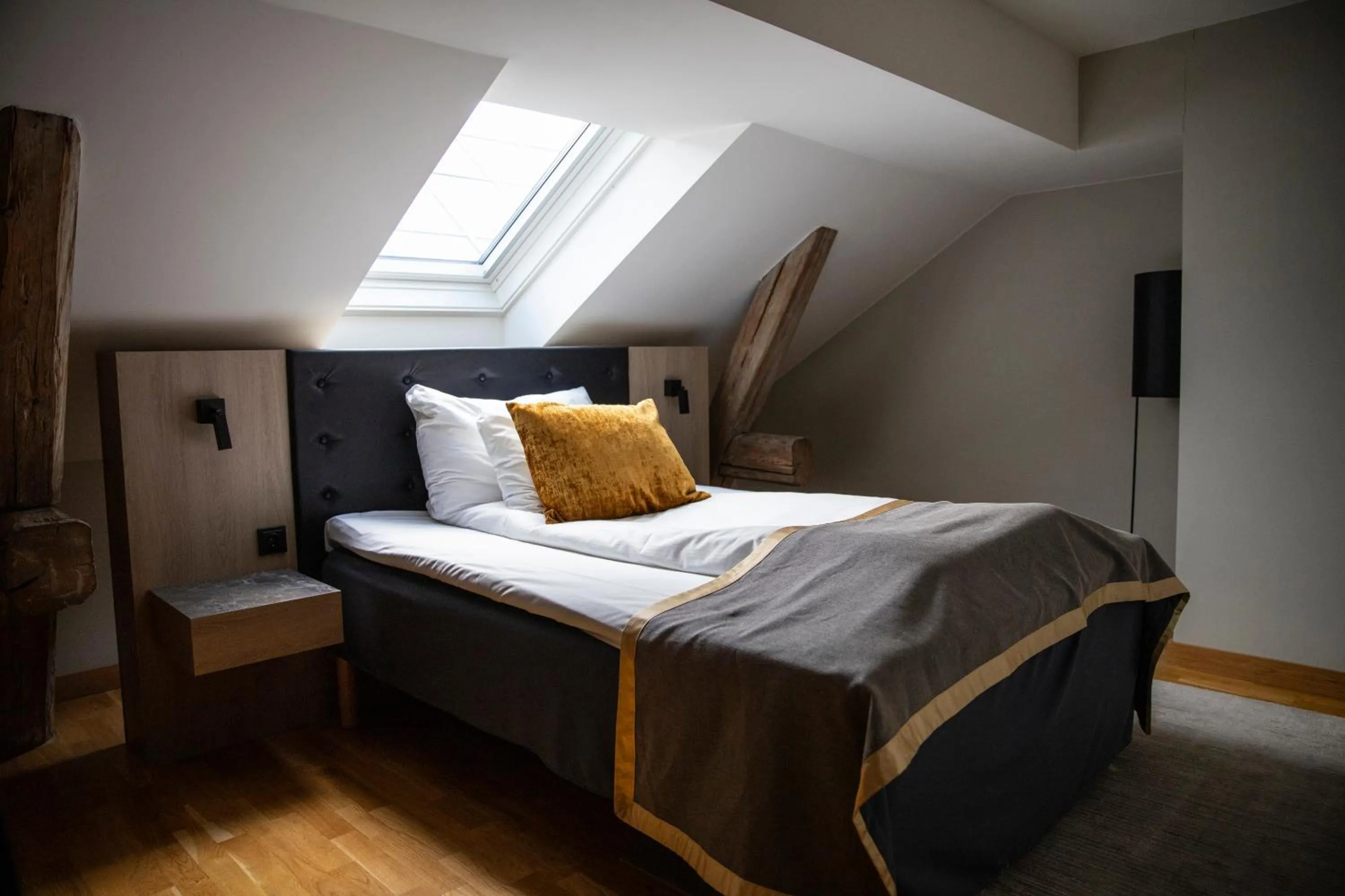 Bed in Home Hotel Bryggeparken