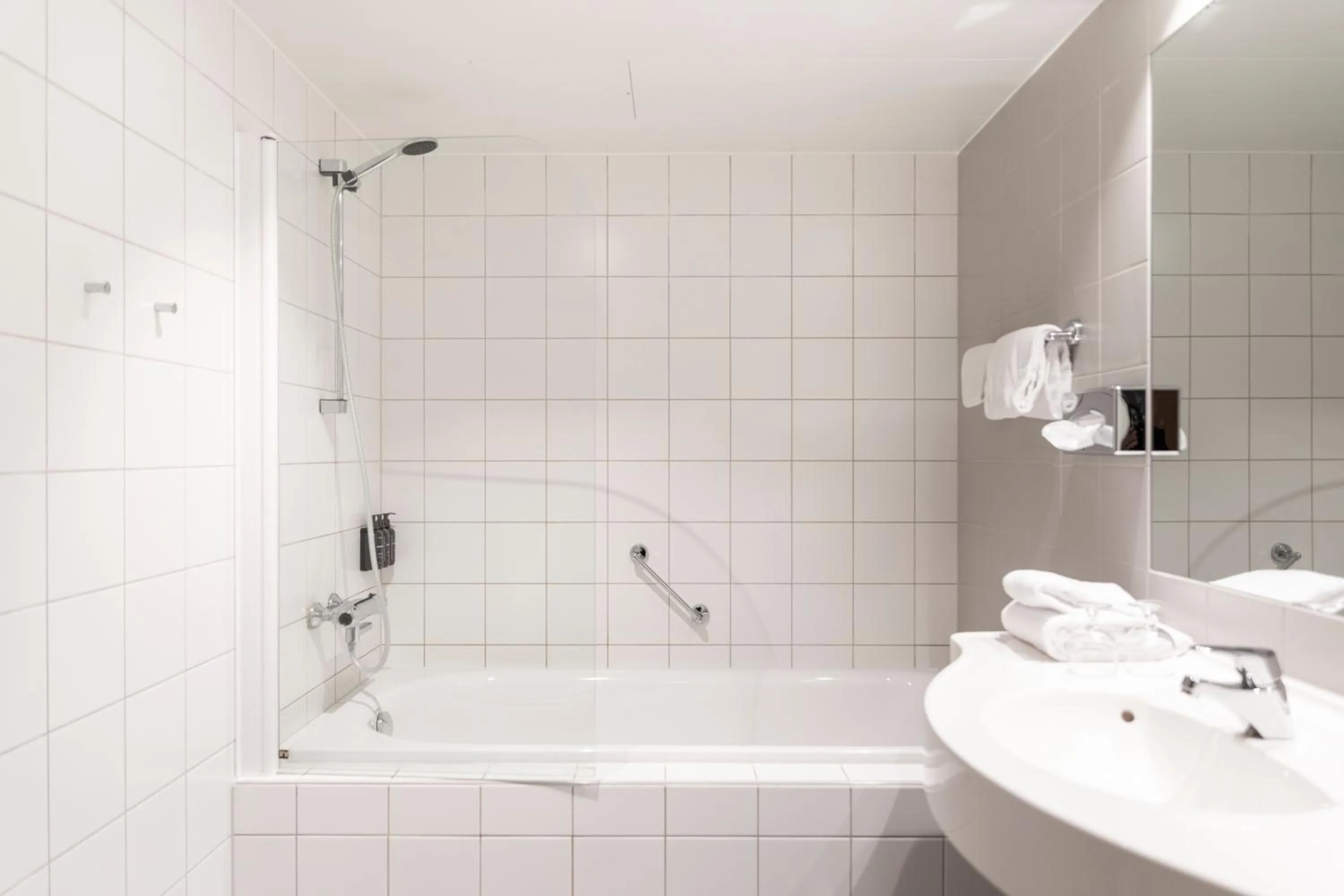 Bathroom in Home Hotel Bryggeparken