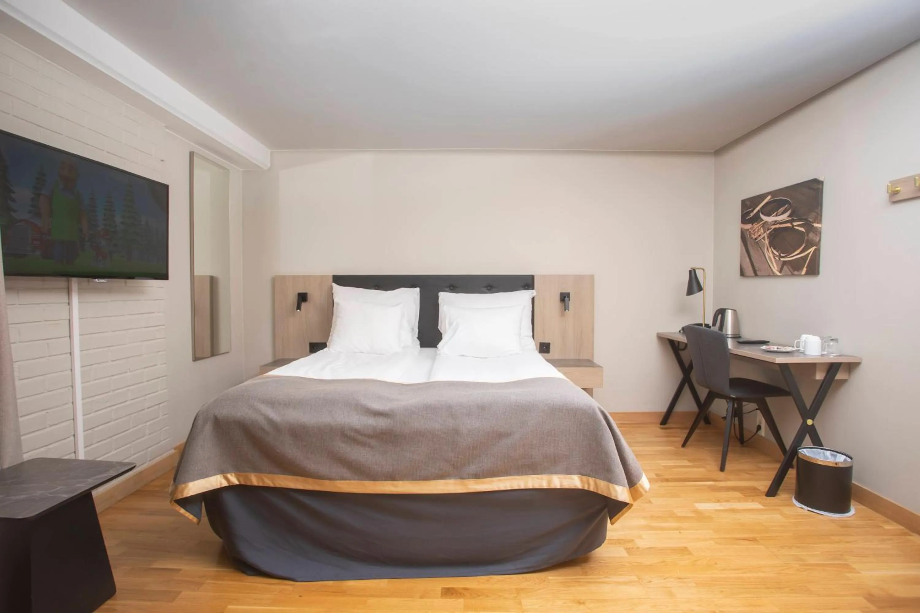 Bed in Home Hotel Bryggeparken