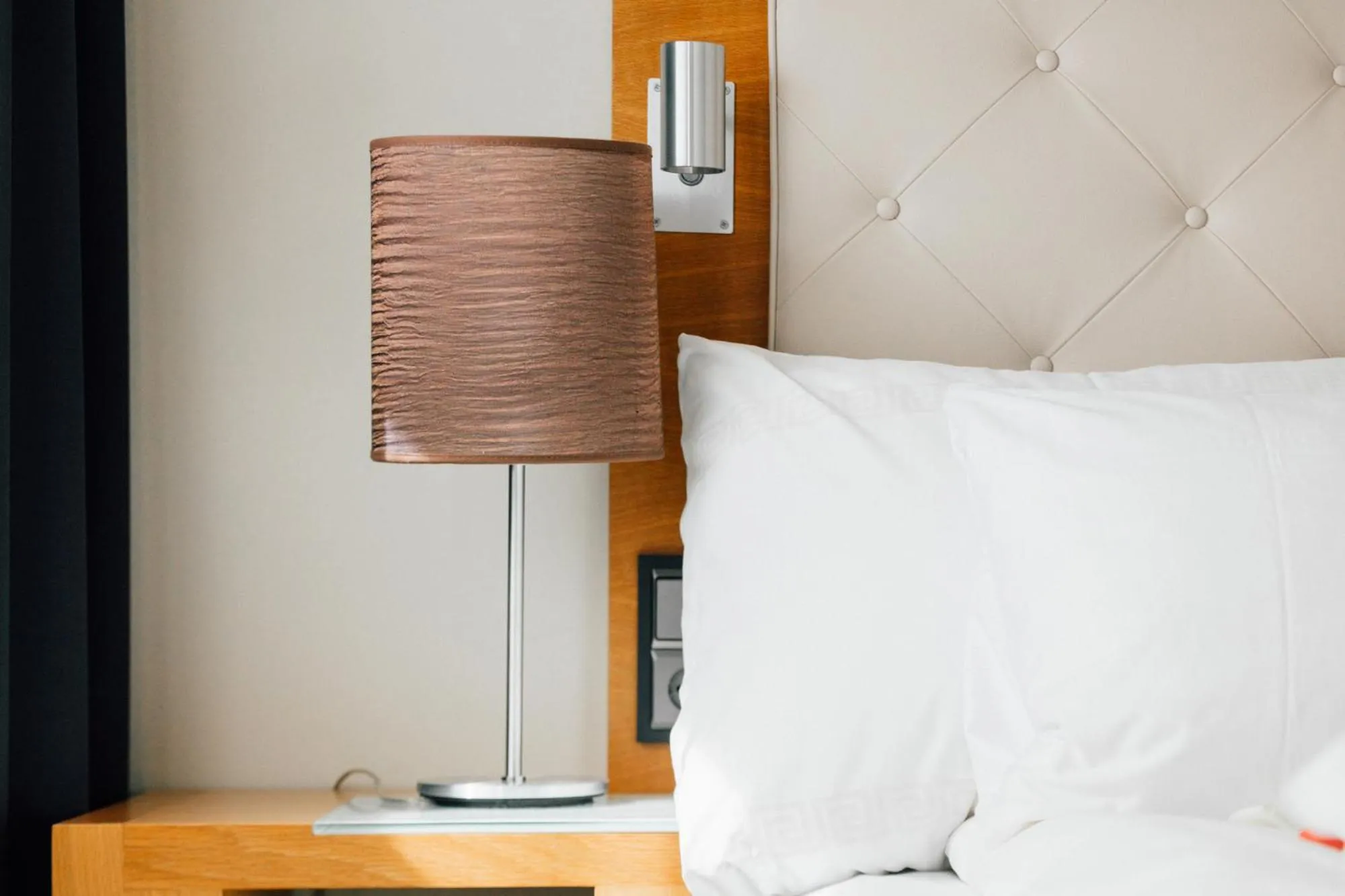 Bed in Utsikten Hotell Kvinesdal - Unike Hoteller