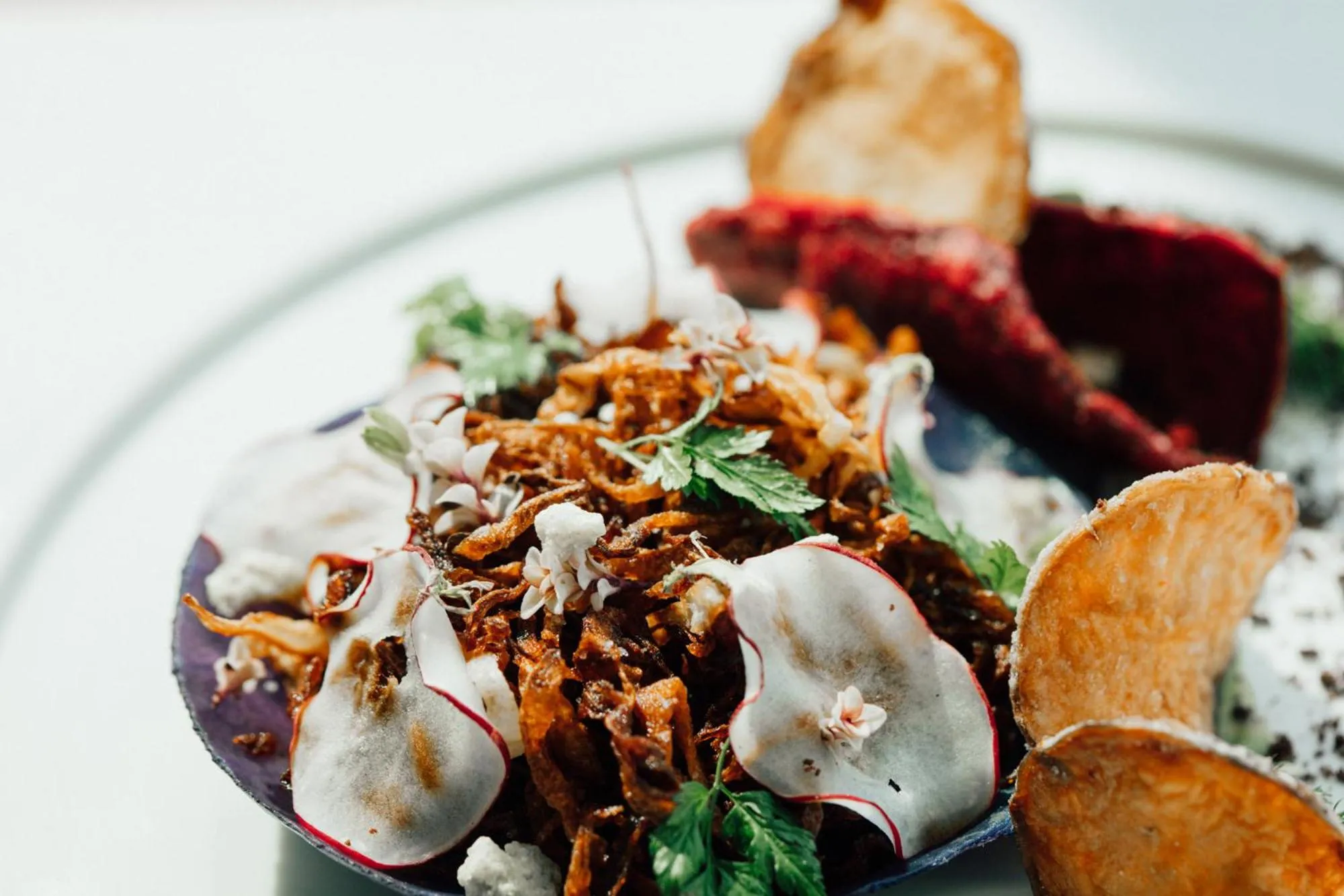 Food close-up in Utsikten Hotell Kvinesdal - Unike Hoteller