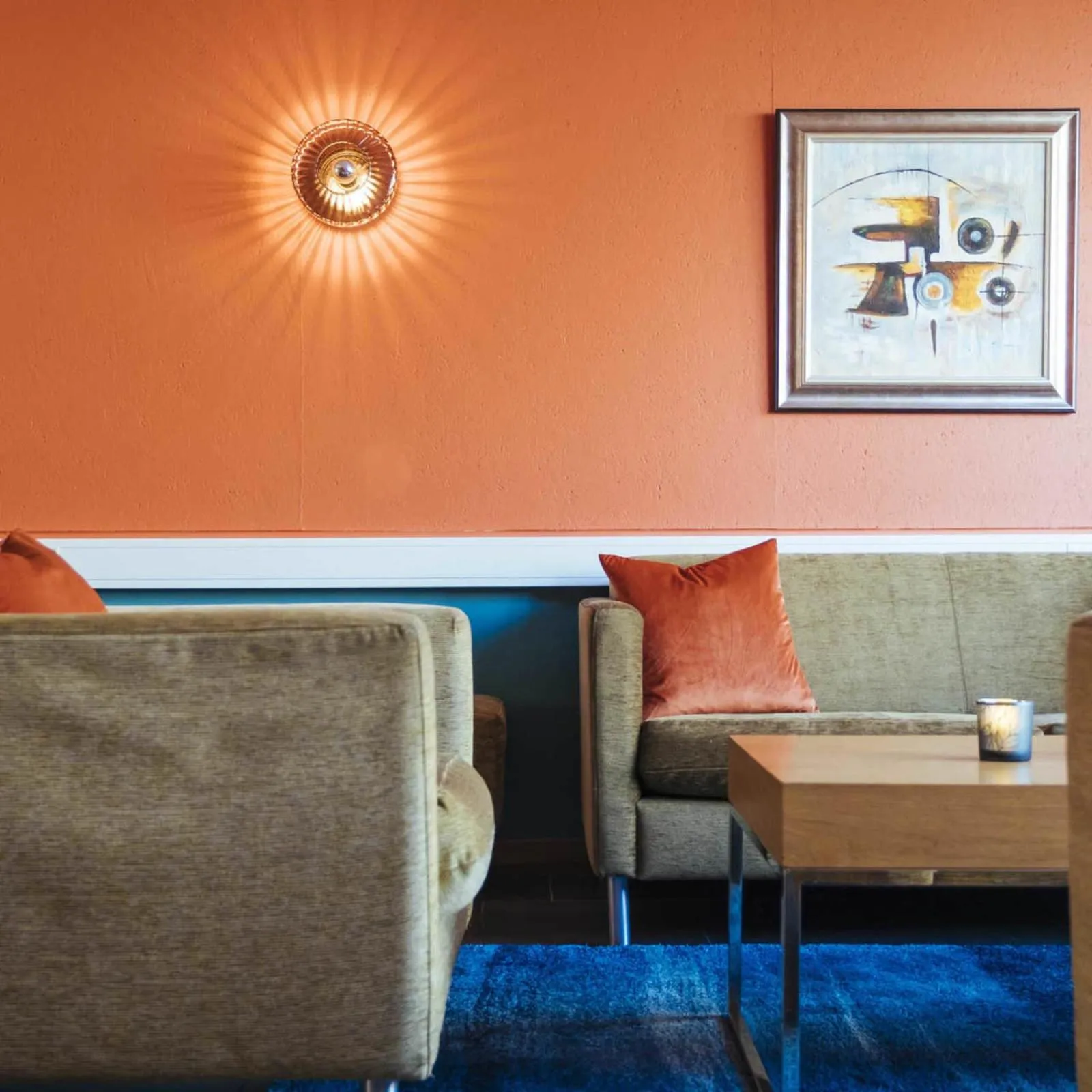 Communal lounge/ TV room in Utsikten Hotell Kvinesdal - Unike Hoteller