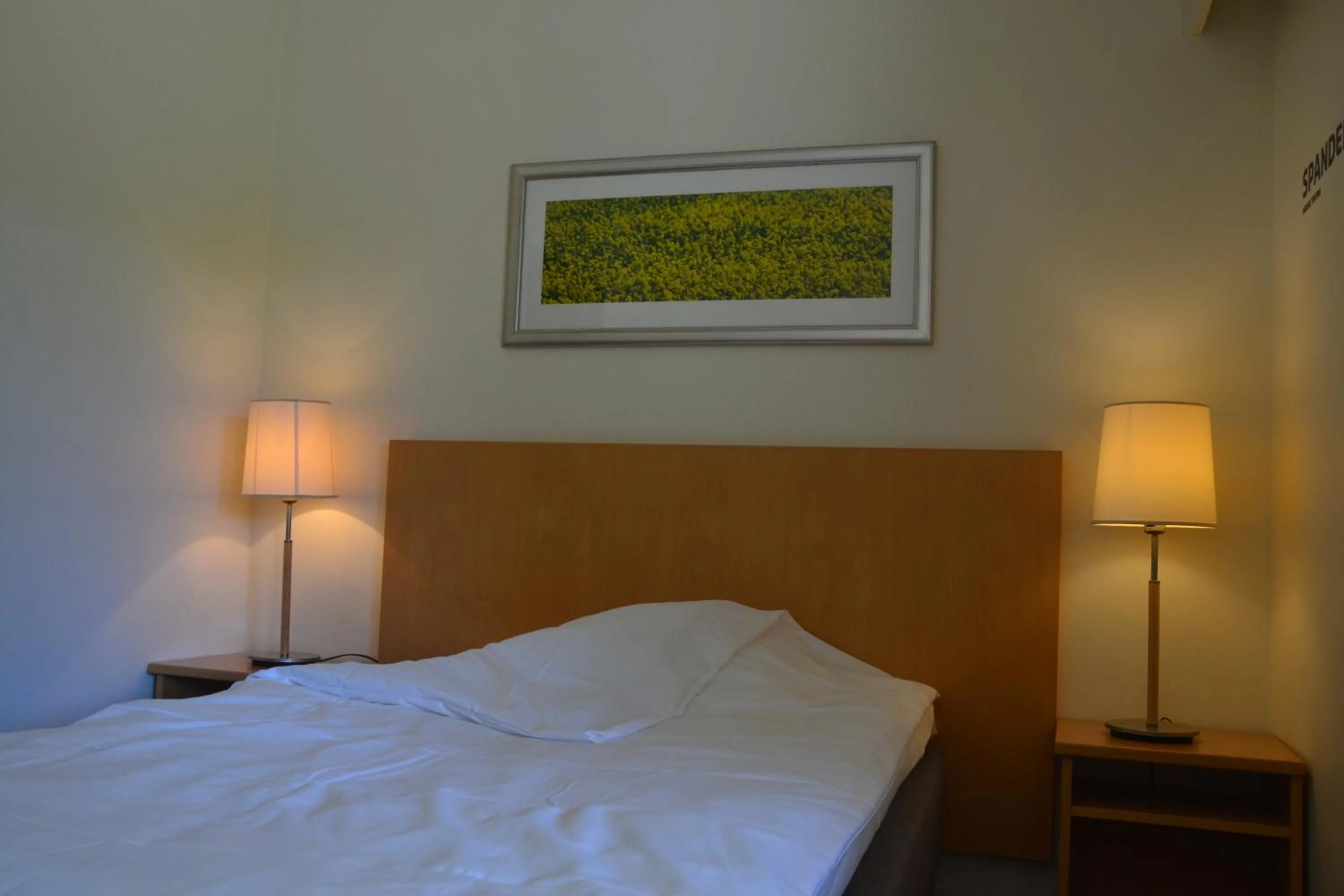 Bed in Utsikten Hotell Kvinesdal - Unike Hoteller