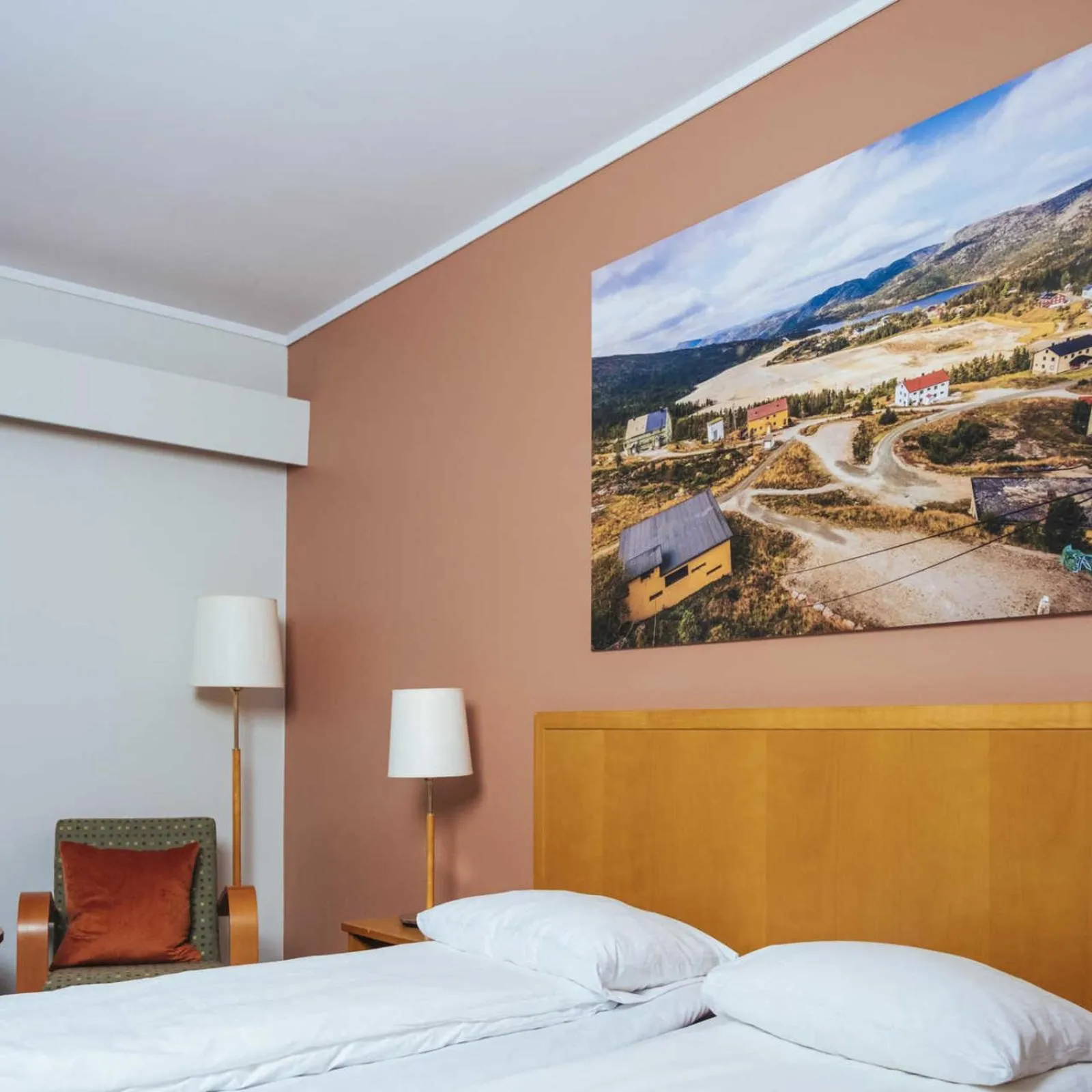 Economy Double Room in Utsikten Hotell Kvinesdal - Unike Hoteller