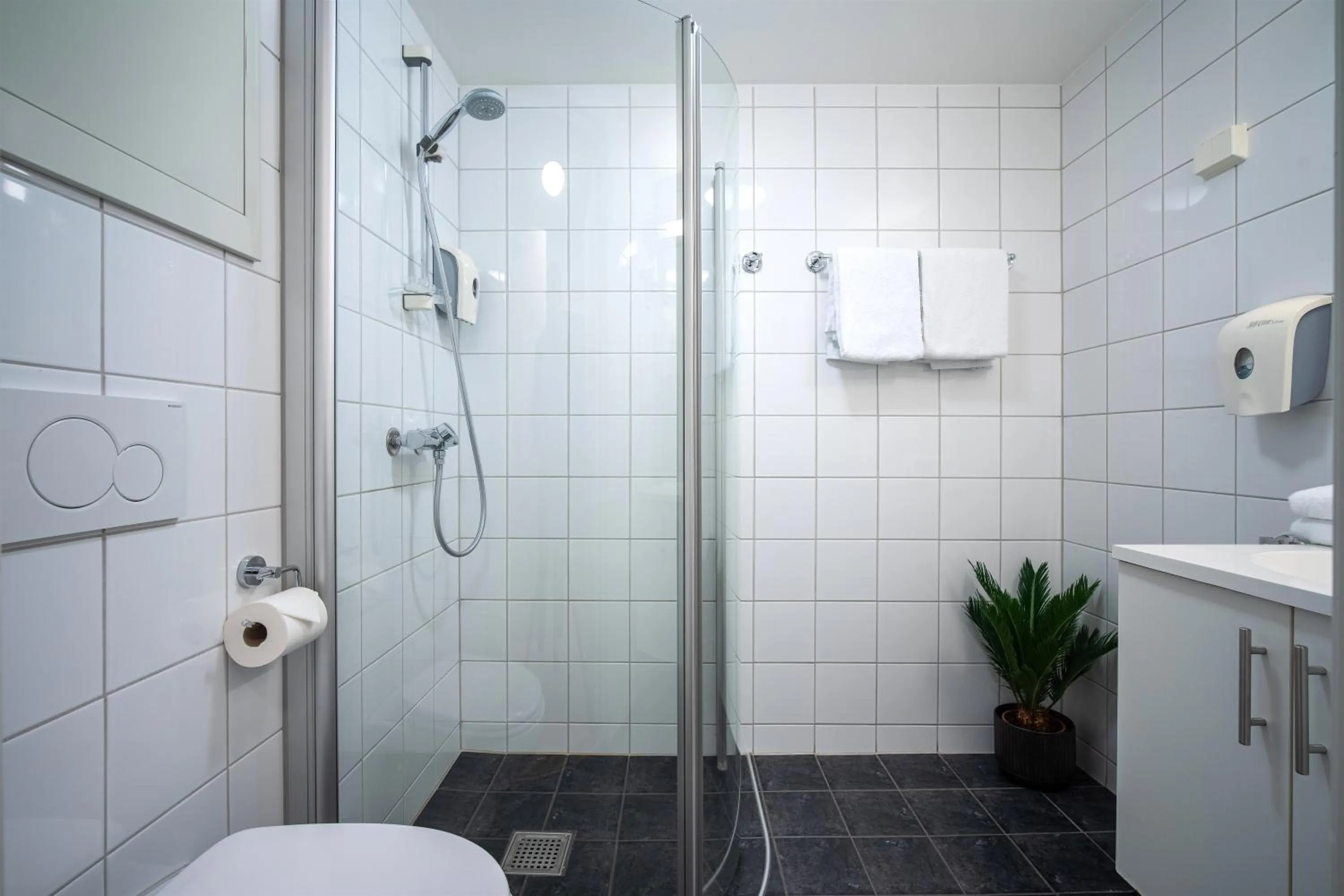 Bathroom in Enter City Hotel