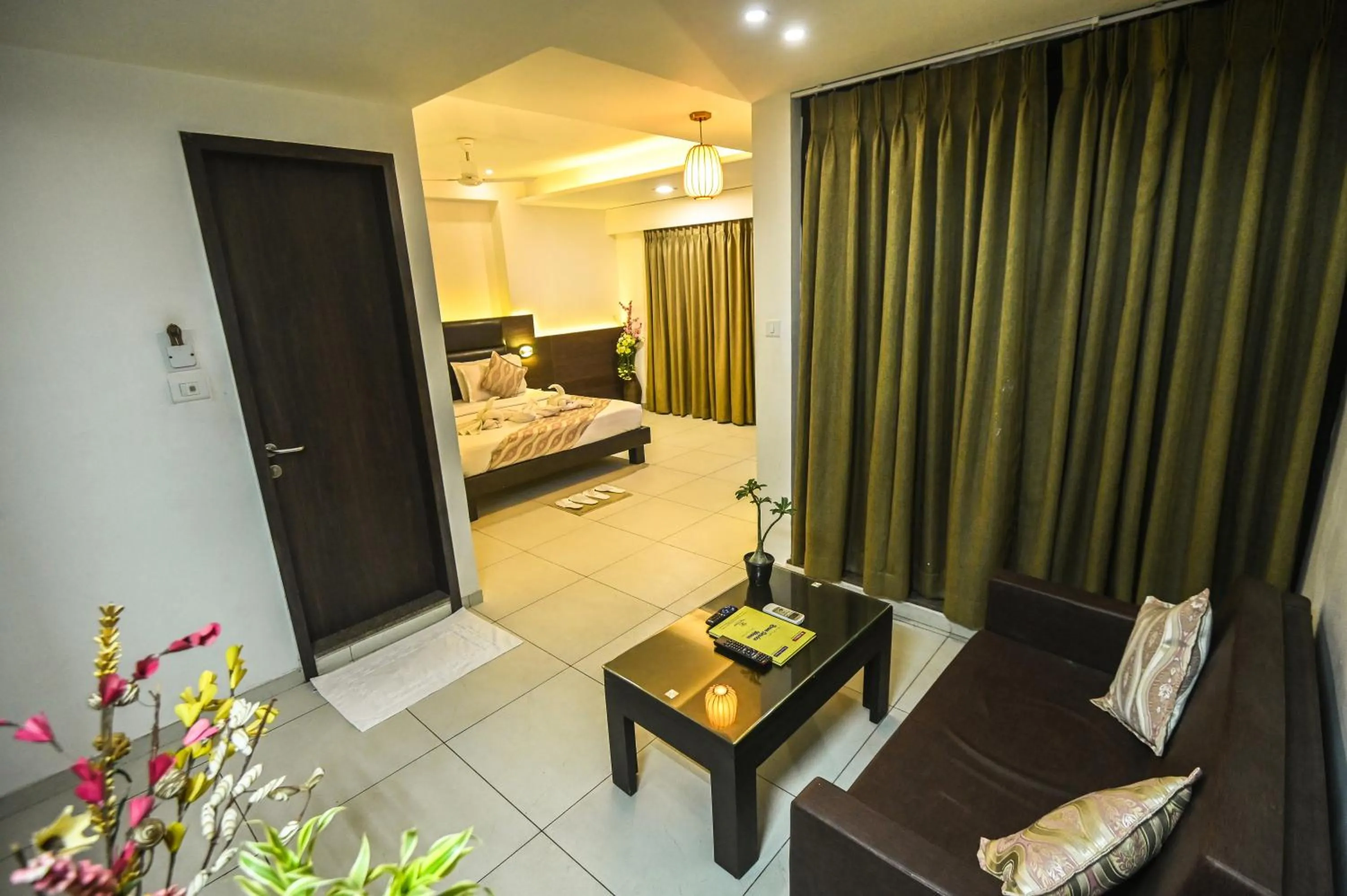 TV and multimedia, Bed in The Divine Resort Somnath