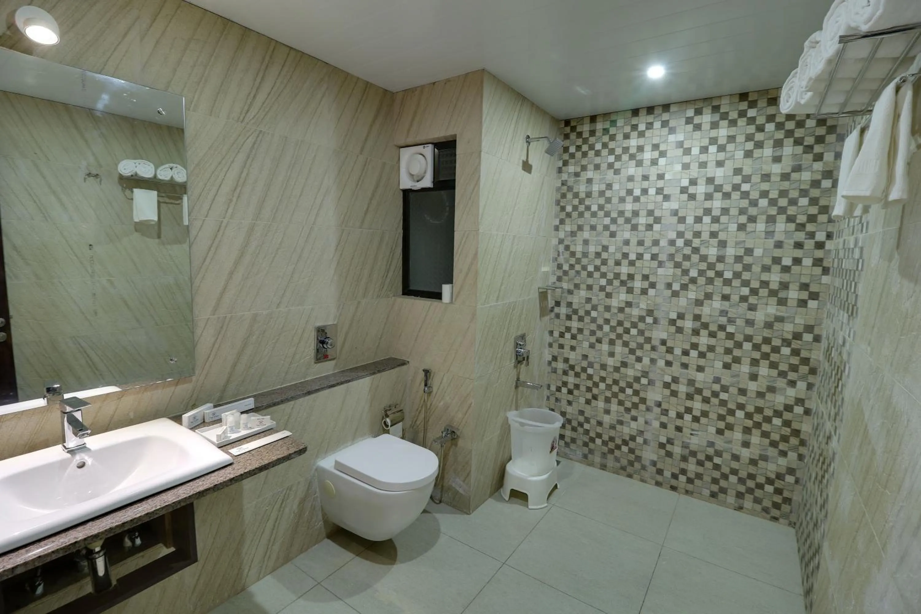 Bathroom in The Divine Resort Somnath