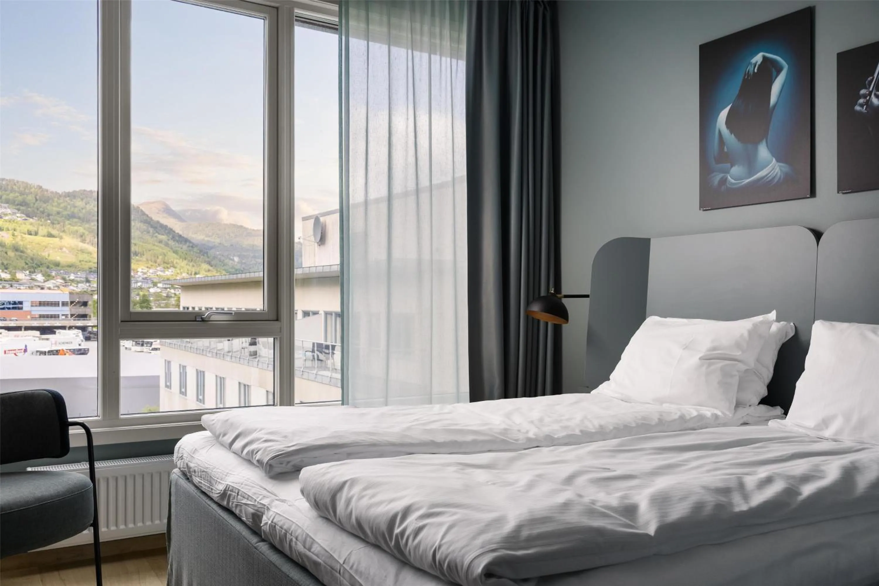 Bedroom, Bed in Scandic Sunnfjord Hotel & Spa