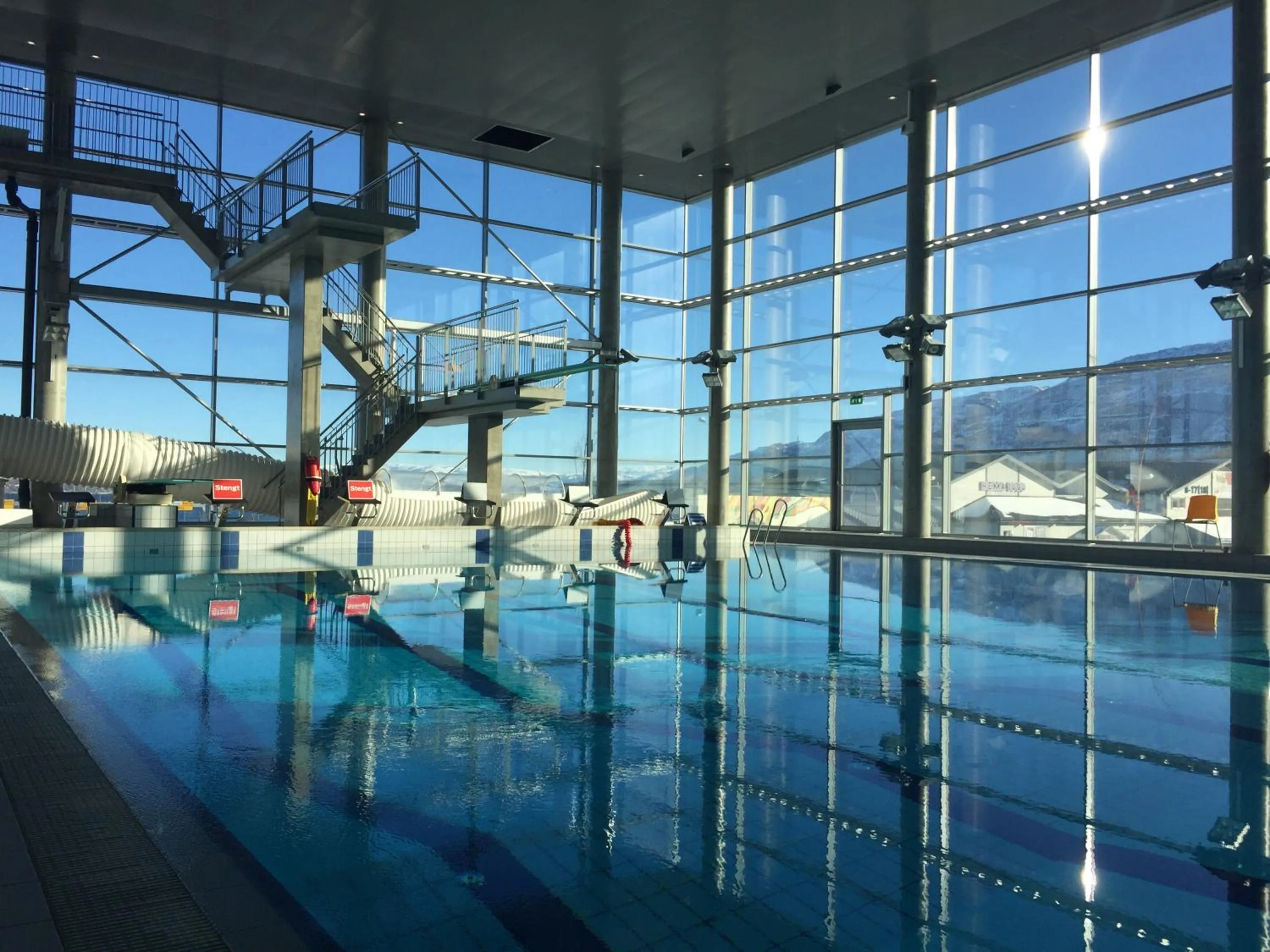 Swimming pool in Scandic Syv Søstre