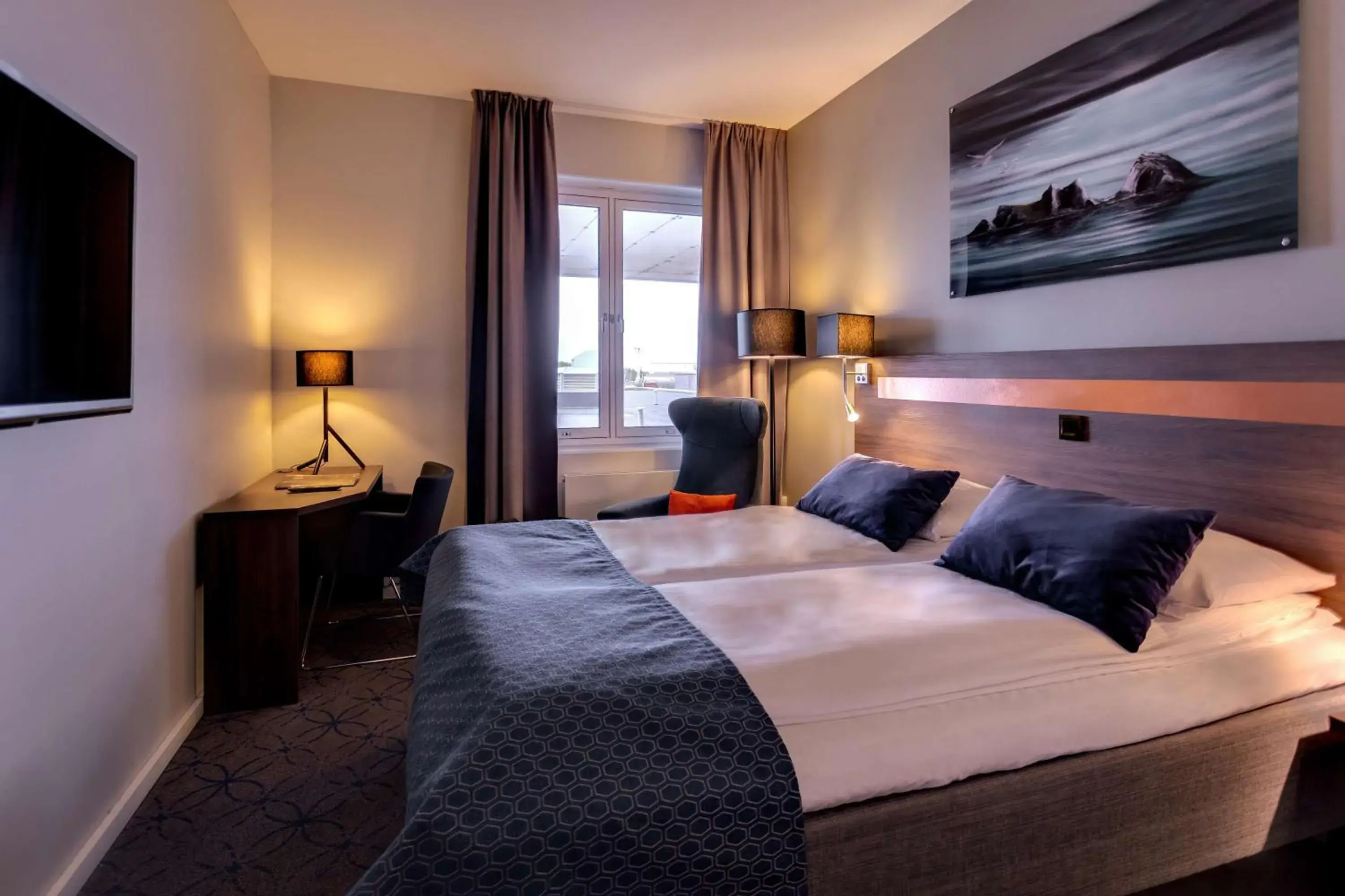 Budget Double Room in Scandic Syv Søstre Budget Double Room in Scandic Syv Søstre