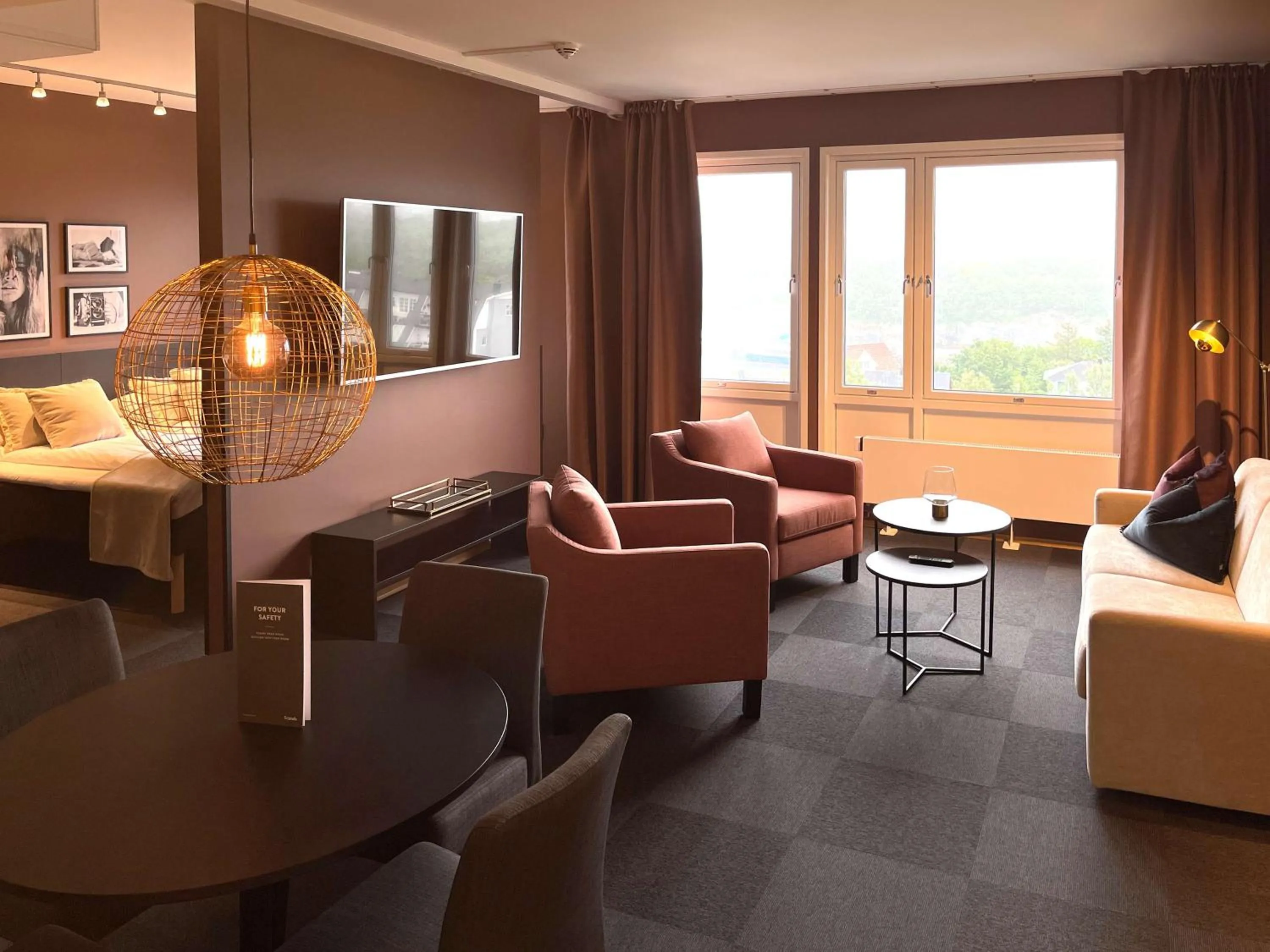 Bedroom in Scandic Syv Søstre