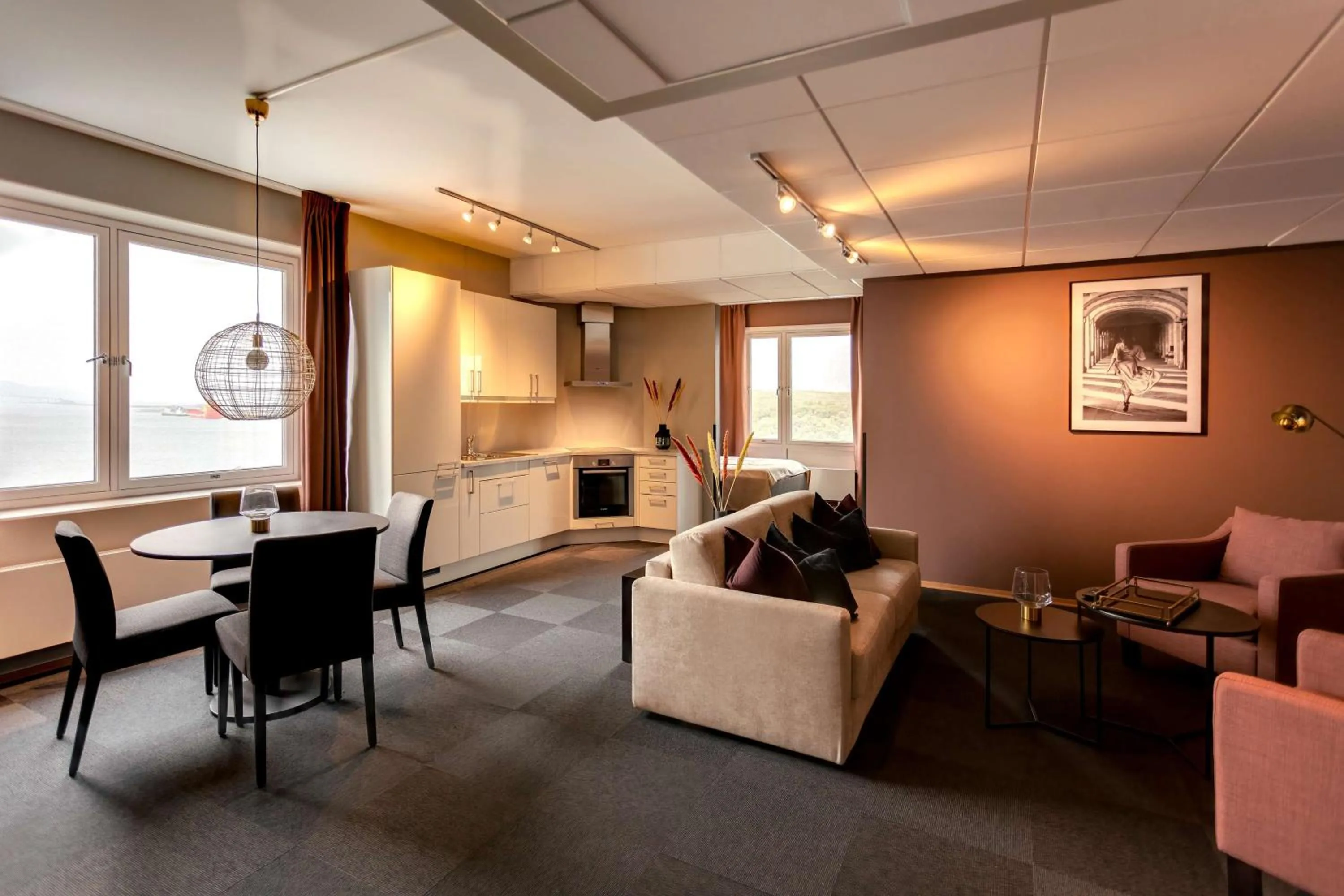 Bedroom in Scandic Syv Søstre