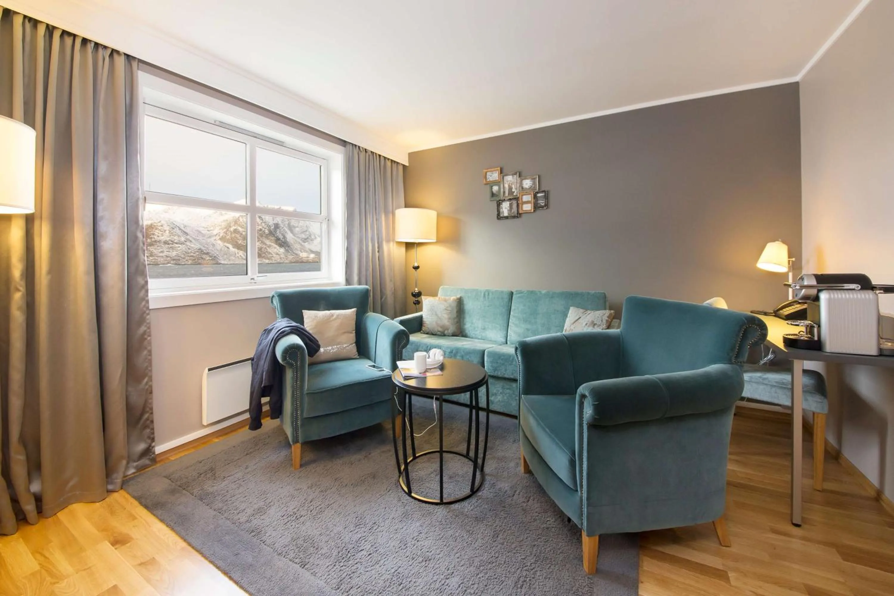 Bedroom in Scandic Bryggen