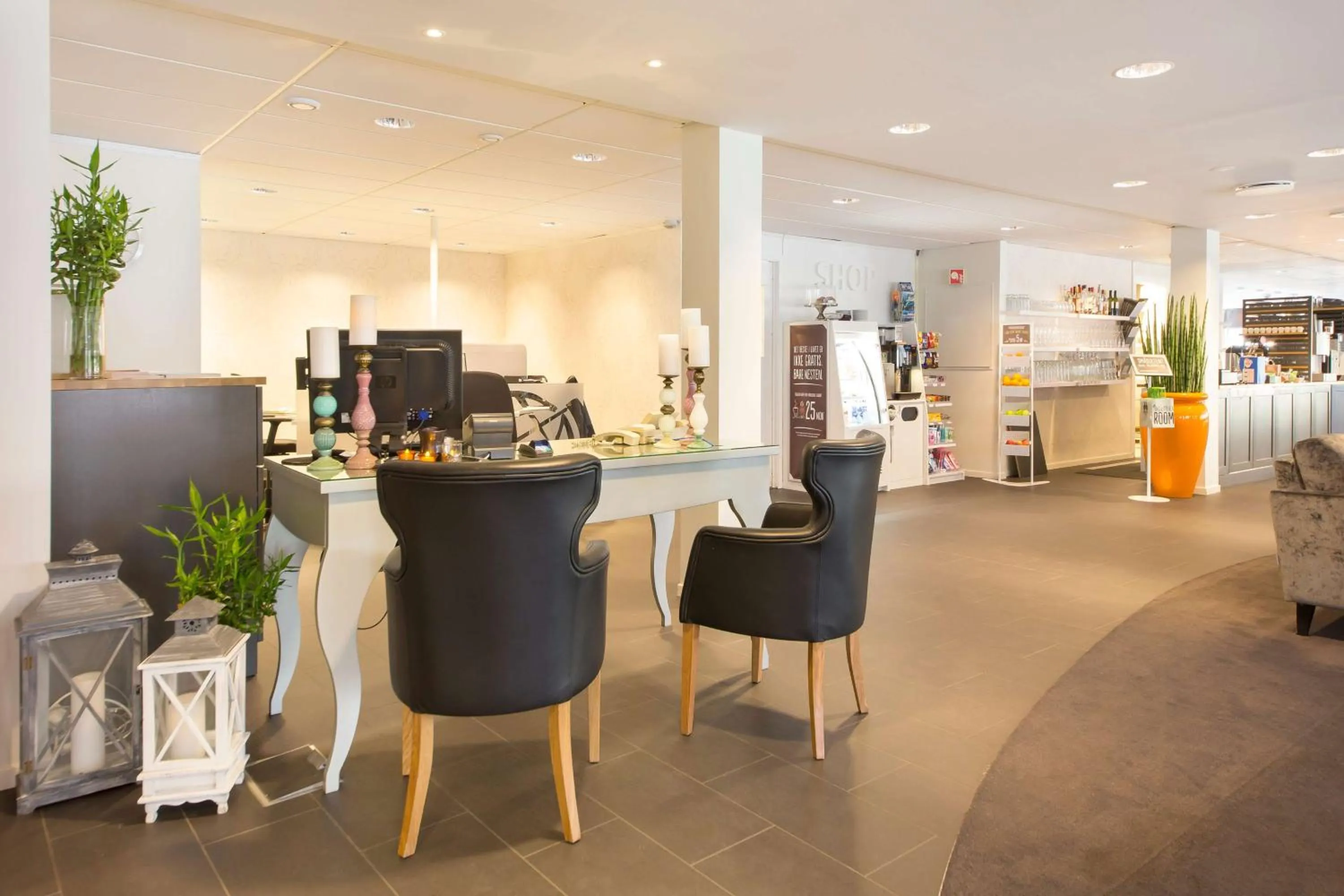 Lobby or reception in Scandic Bryggen