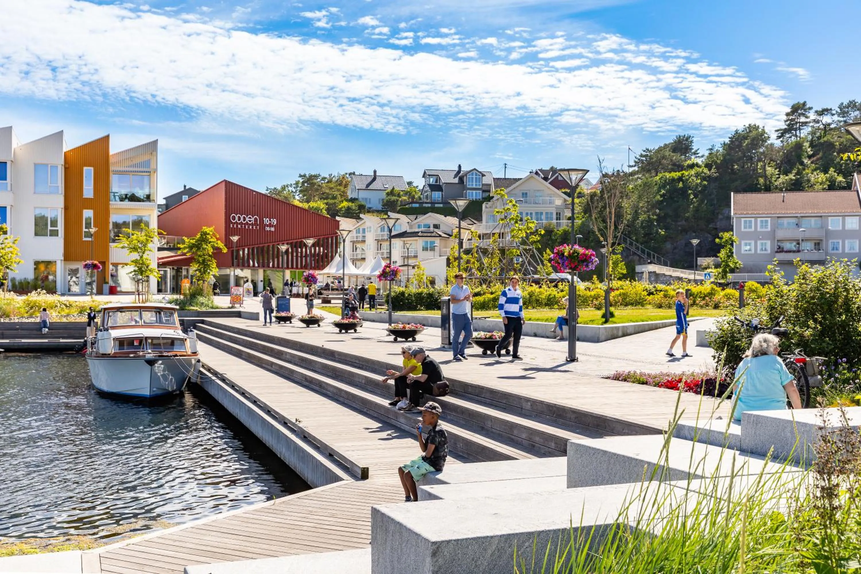 City view in Scandic Grimstad