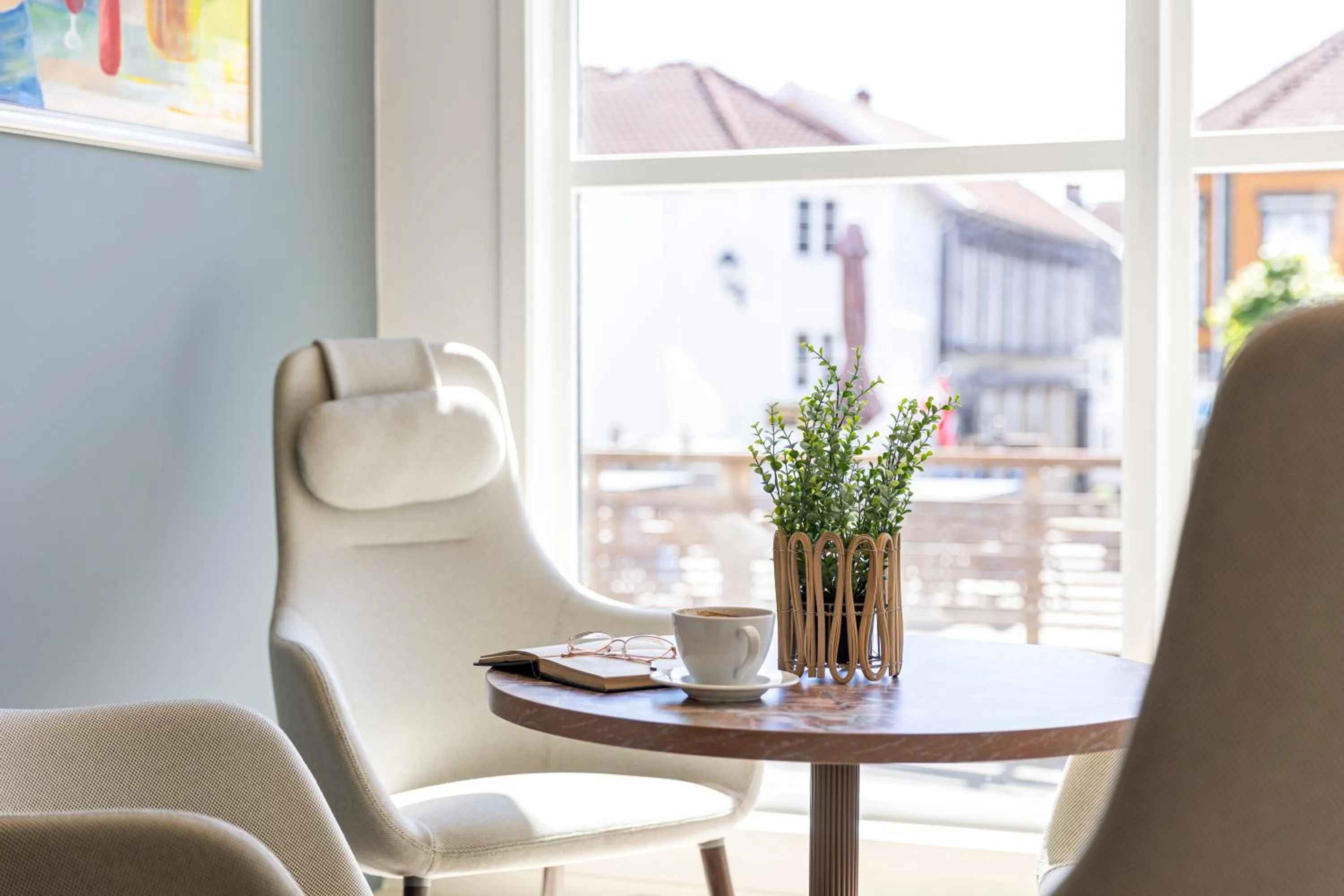 Lobby or reception, Dining Area in Scandic Grimstad