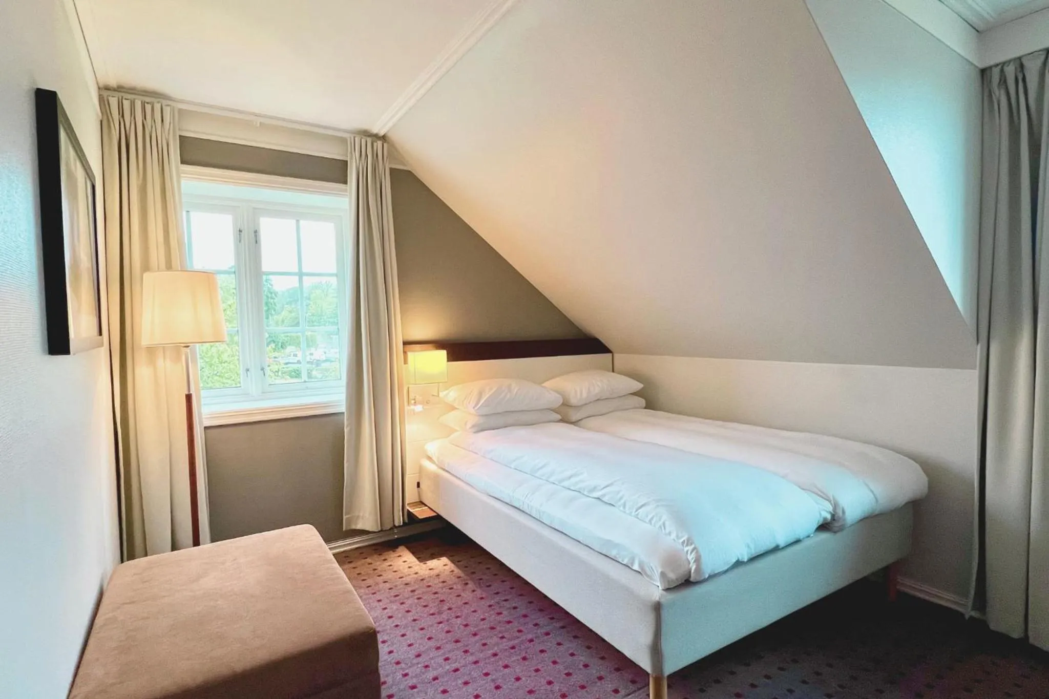 Bed in Havna Tjøme Hotel