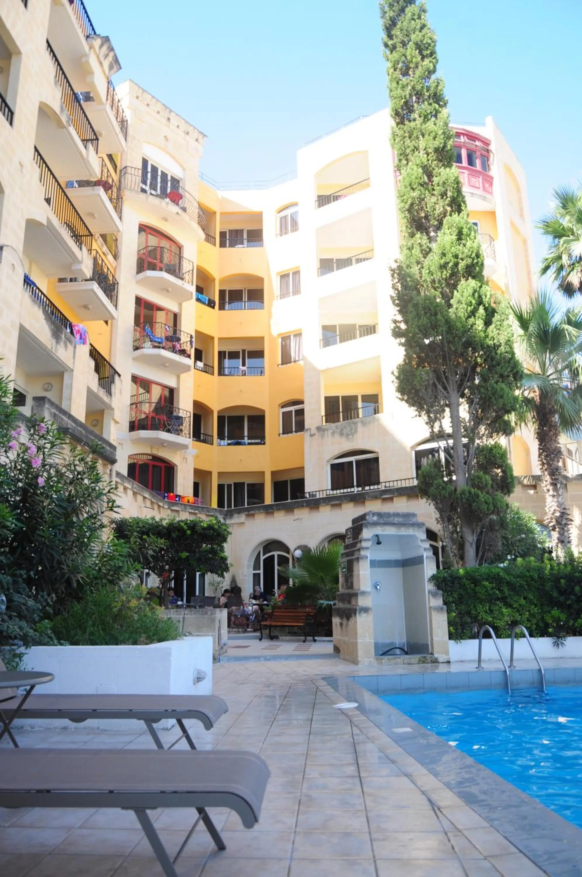 Facade/entrance in Il Palazzin Hotel