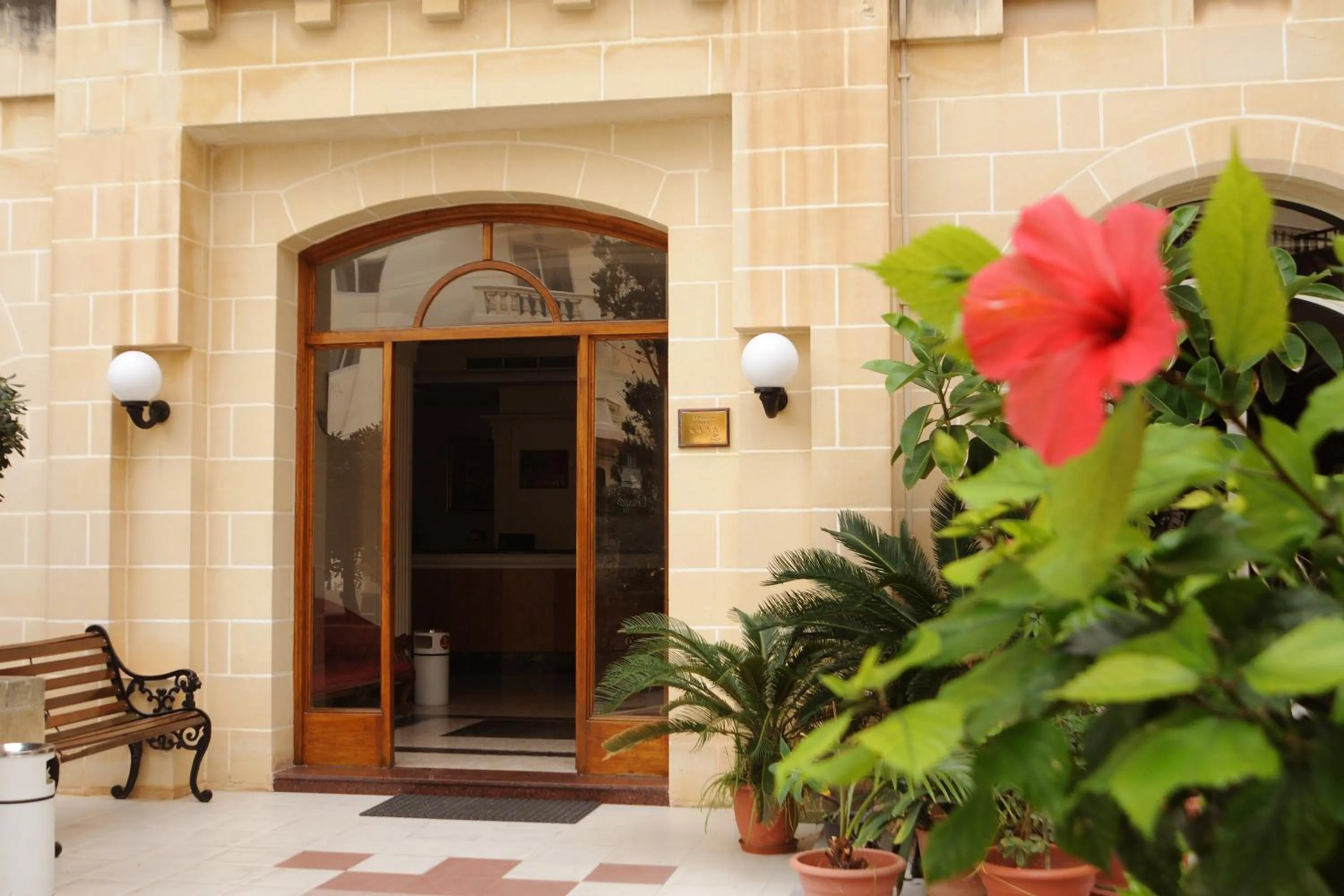Facade/entrance in Il Palazzin Hotel