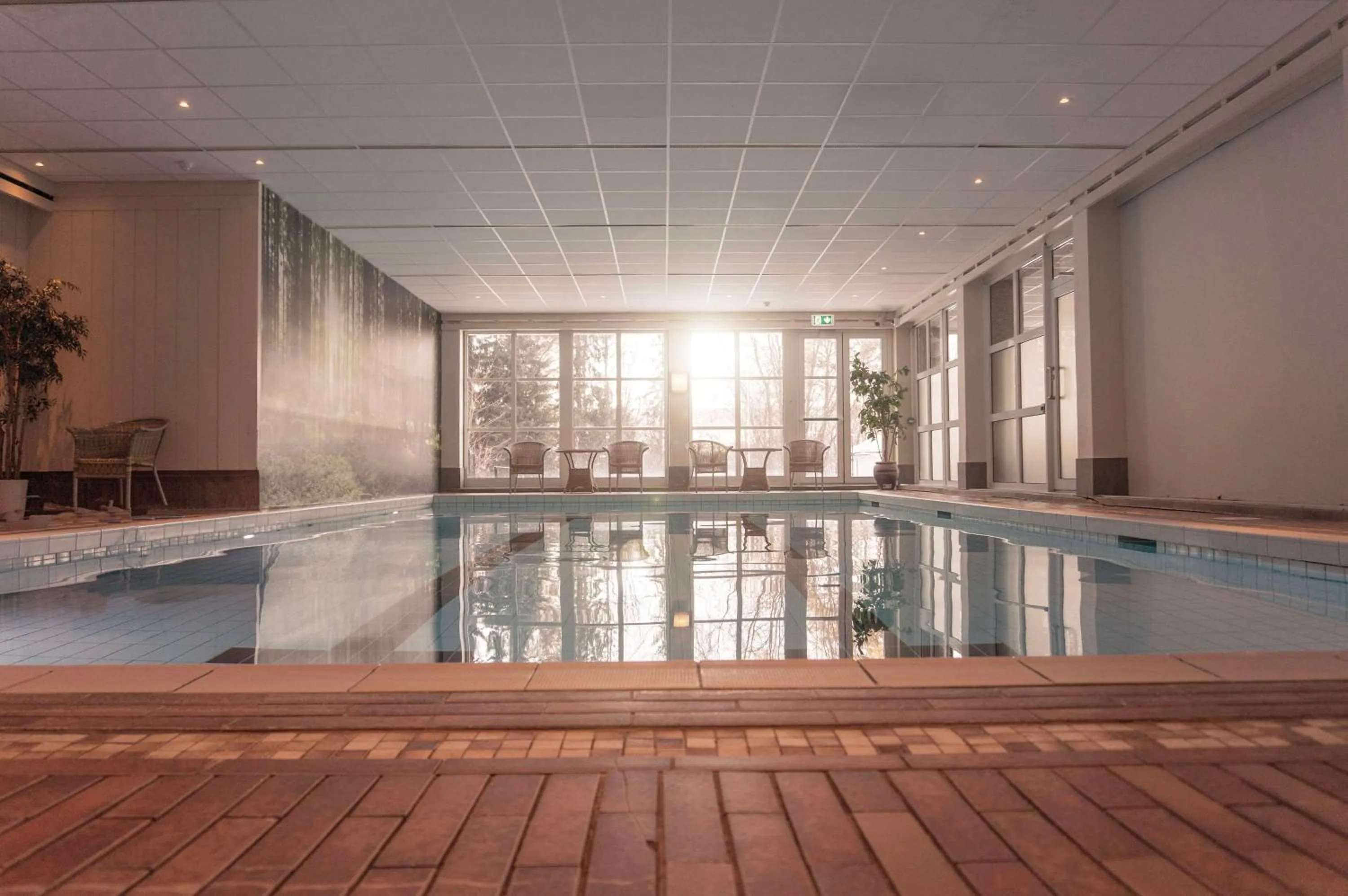 Pool view in Scandic Lillehammer Hotel