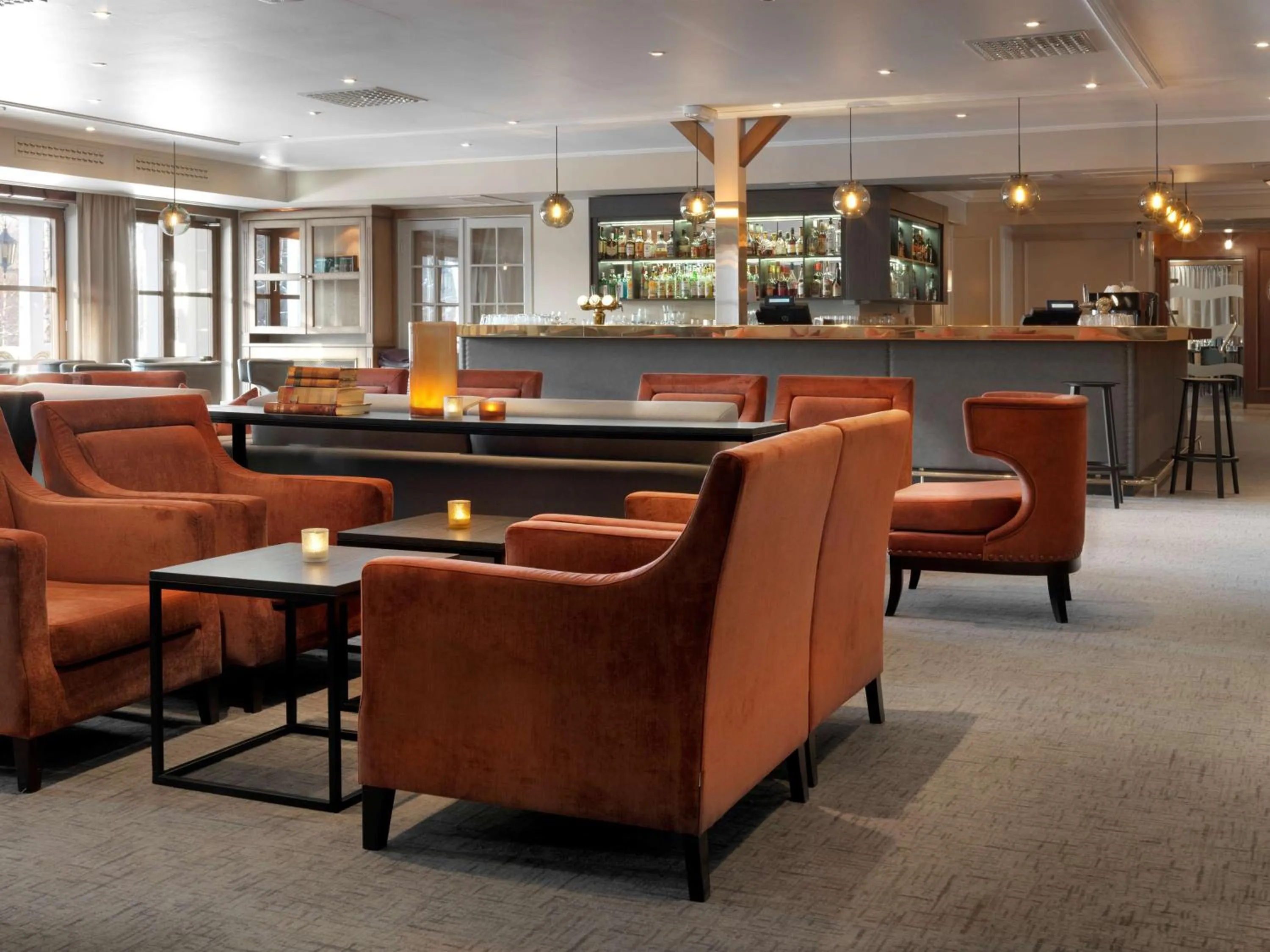 Lounge or bar in Scandic Lillehammer Hotel