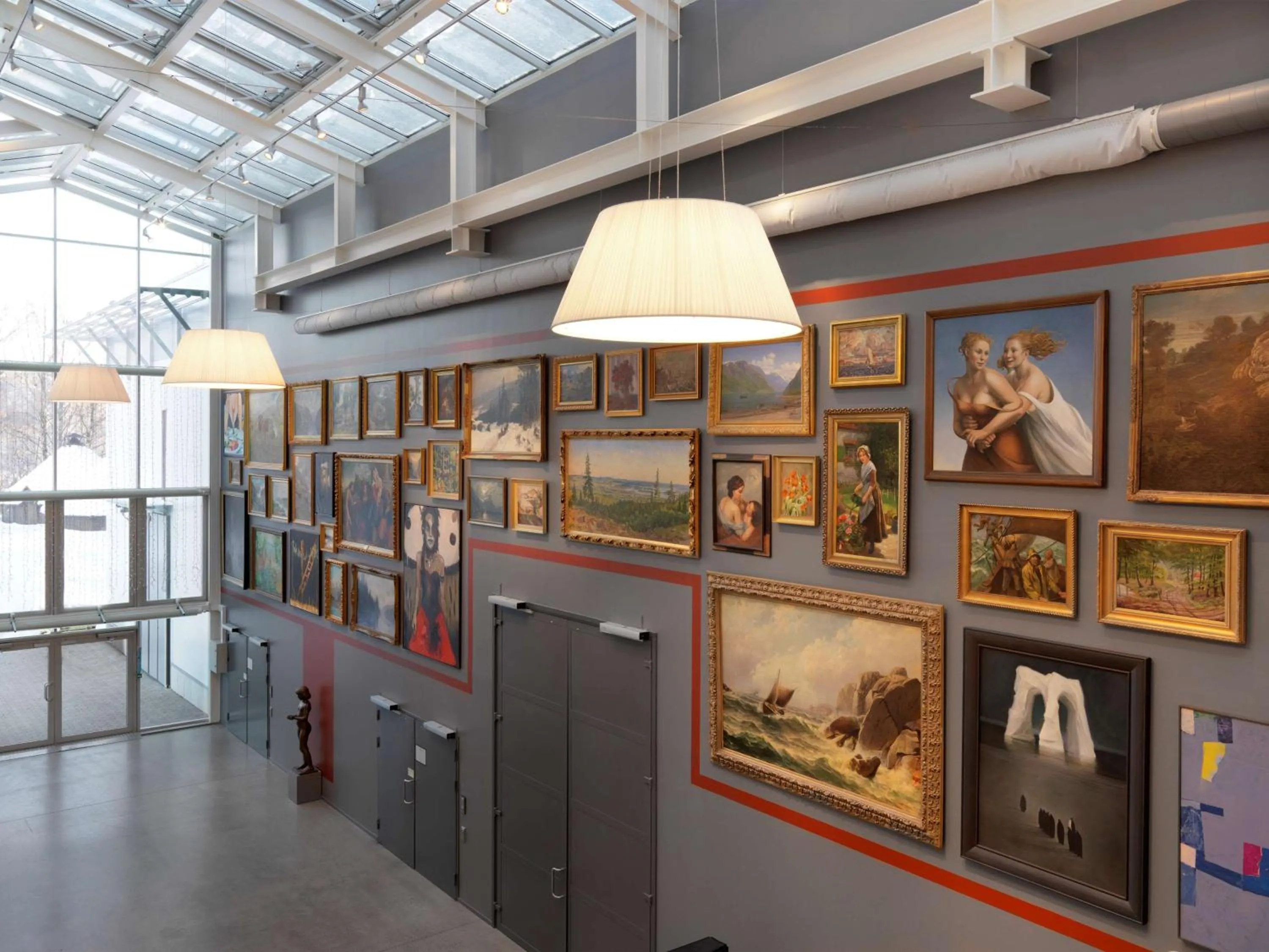 Lobby or reception in Scandic Lillehammer Hotel