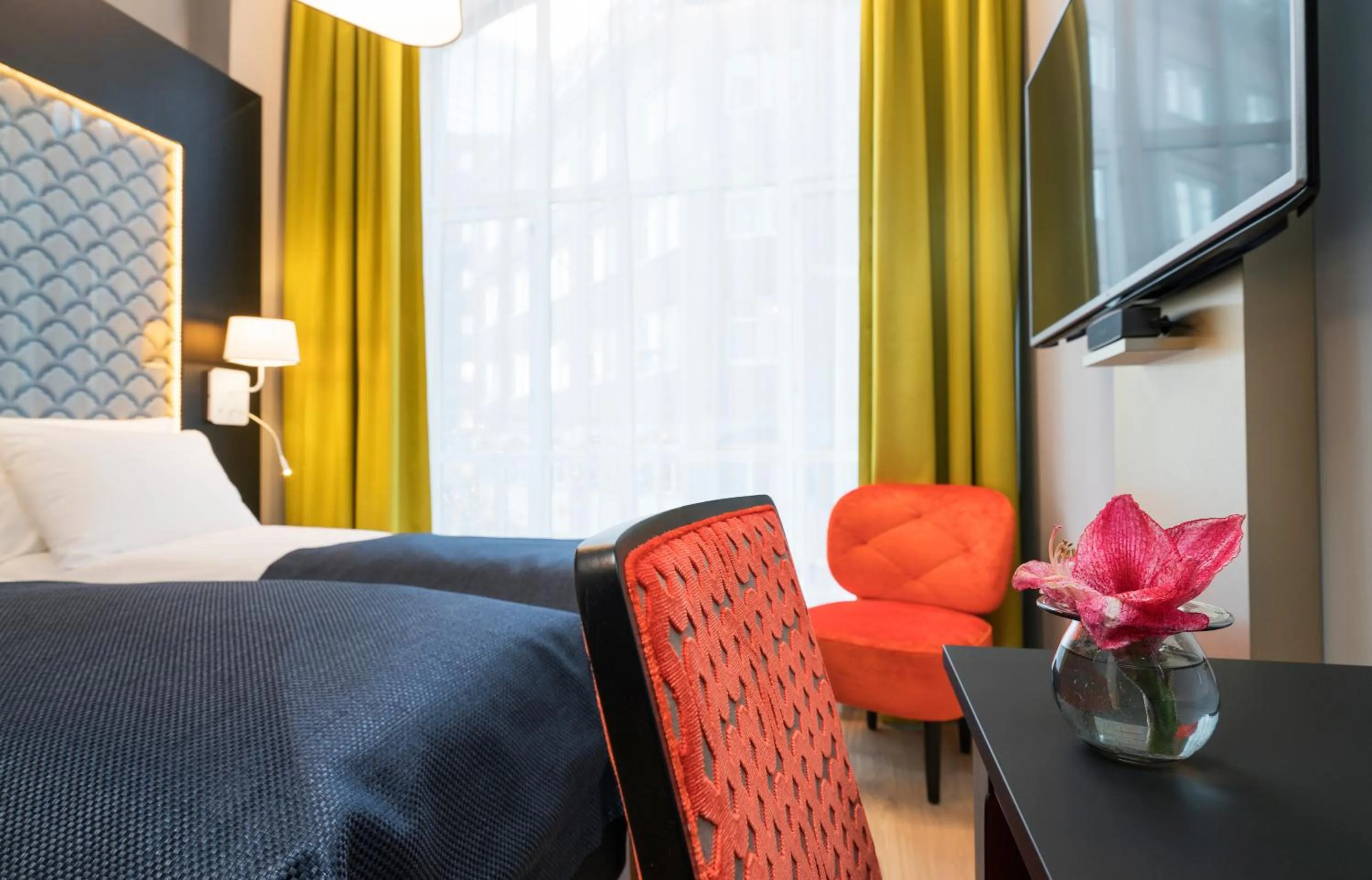 Bedroom, Bed in Thon Hotel Spectrum