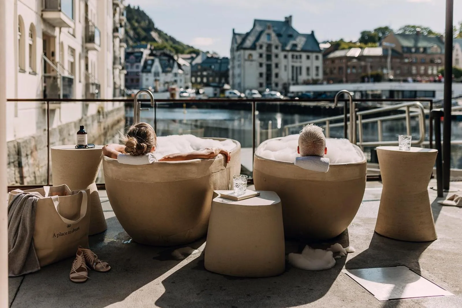 Spa and wellness centre/facilities in Hotel Brosundet