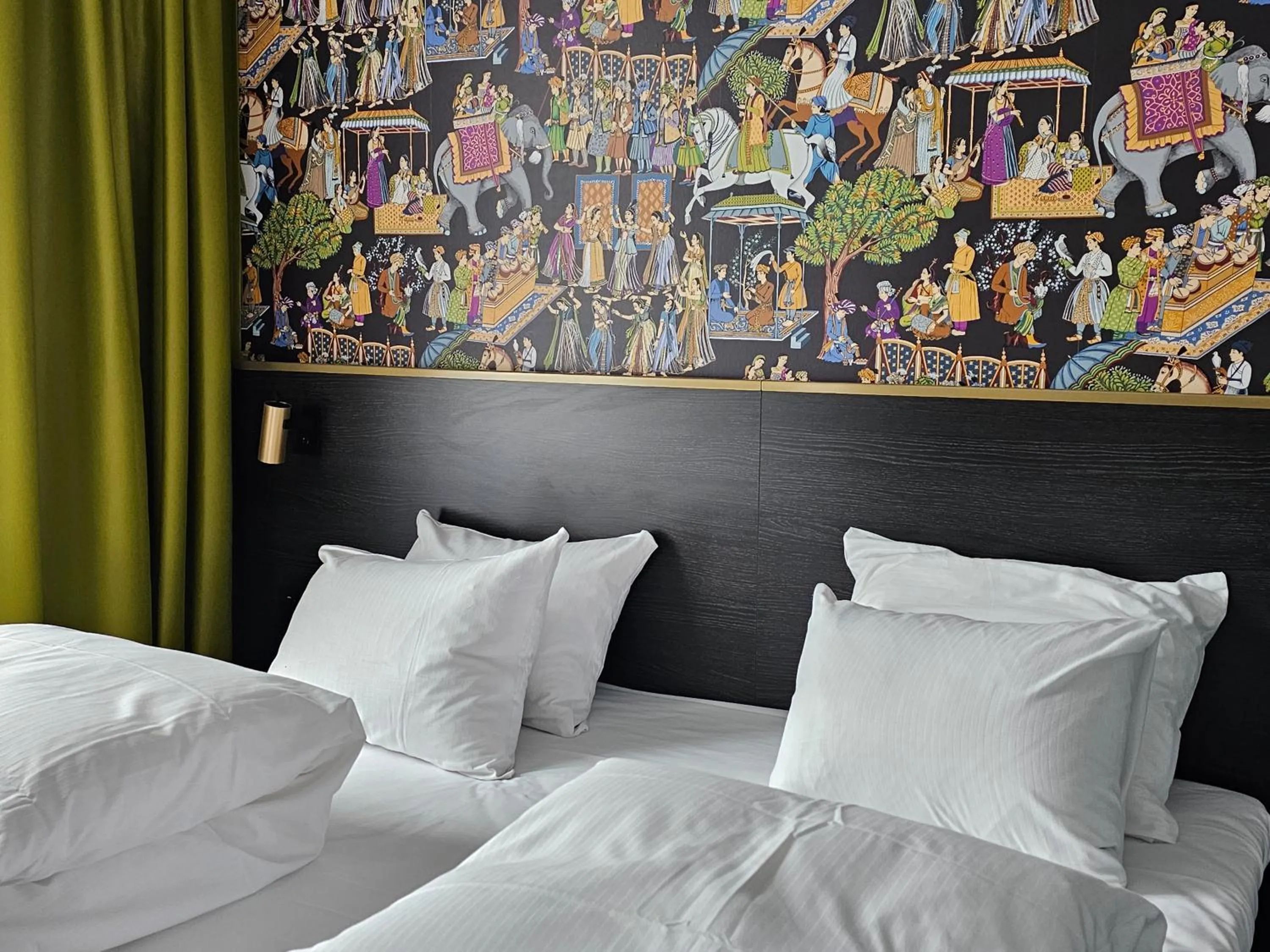 Bed in Thon Hotel Lofoten