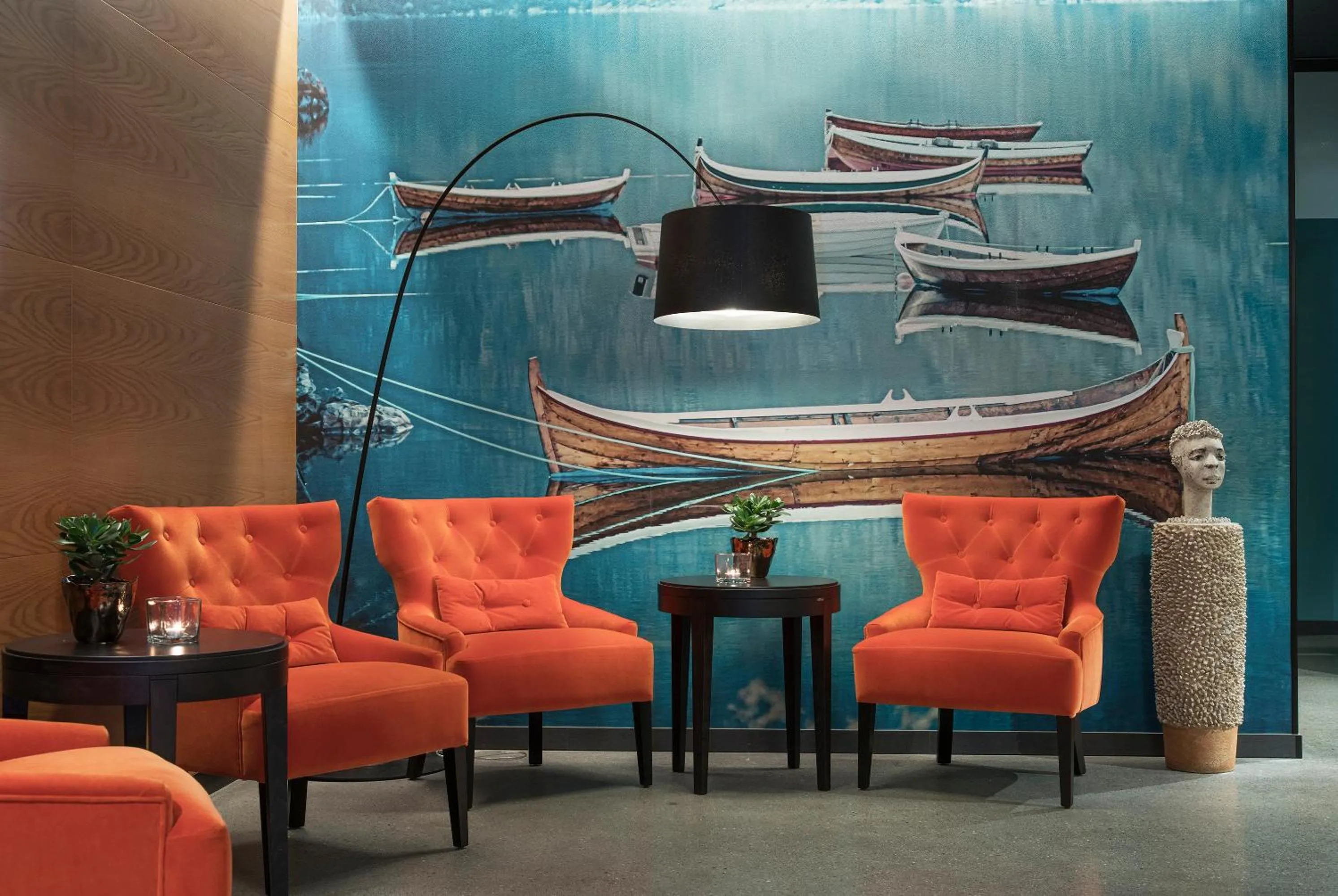 Lobby or reception in Thon Hotel Lofoten