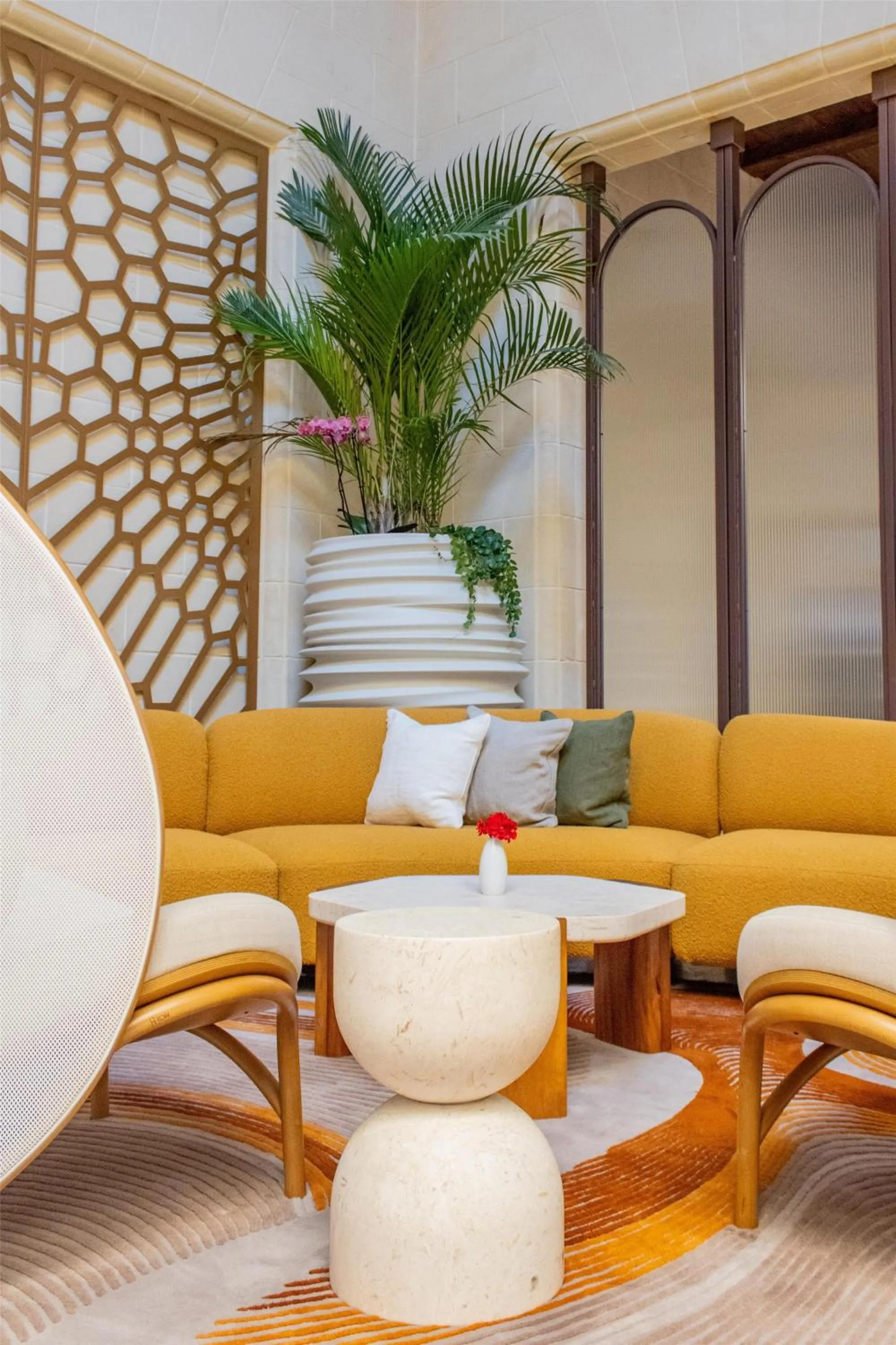 Lobby or reception in Kempinski Hotel San Lawrenz