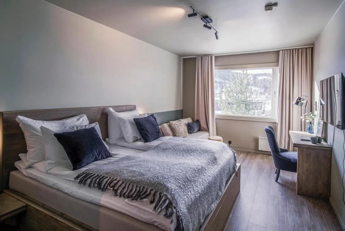 Bed in Villa Vågå - by Classic Norway Hotels