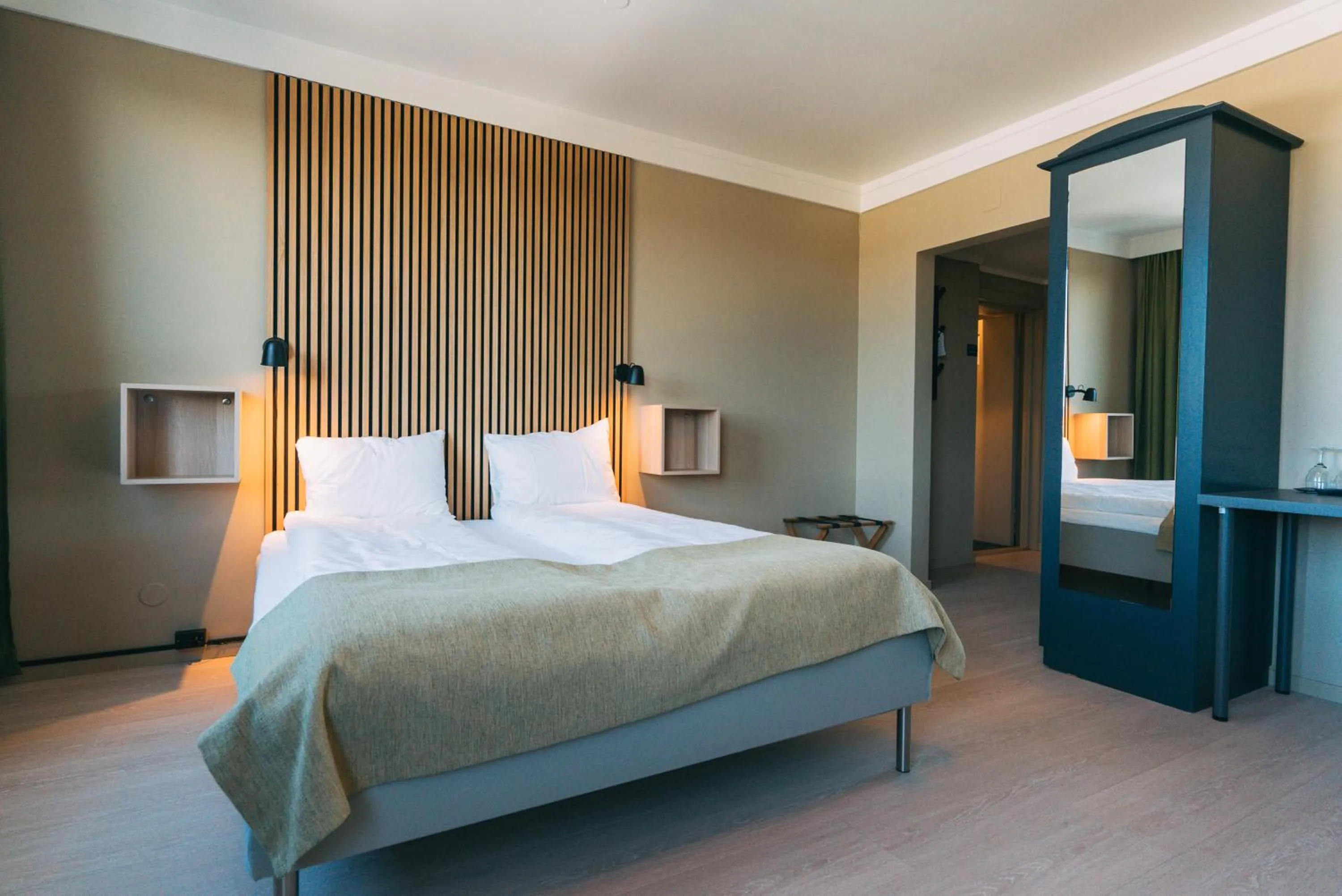 Bed in Hotell Vic Porsgrunn