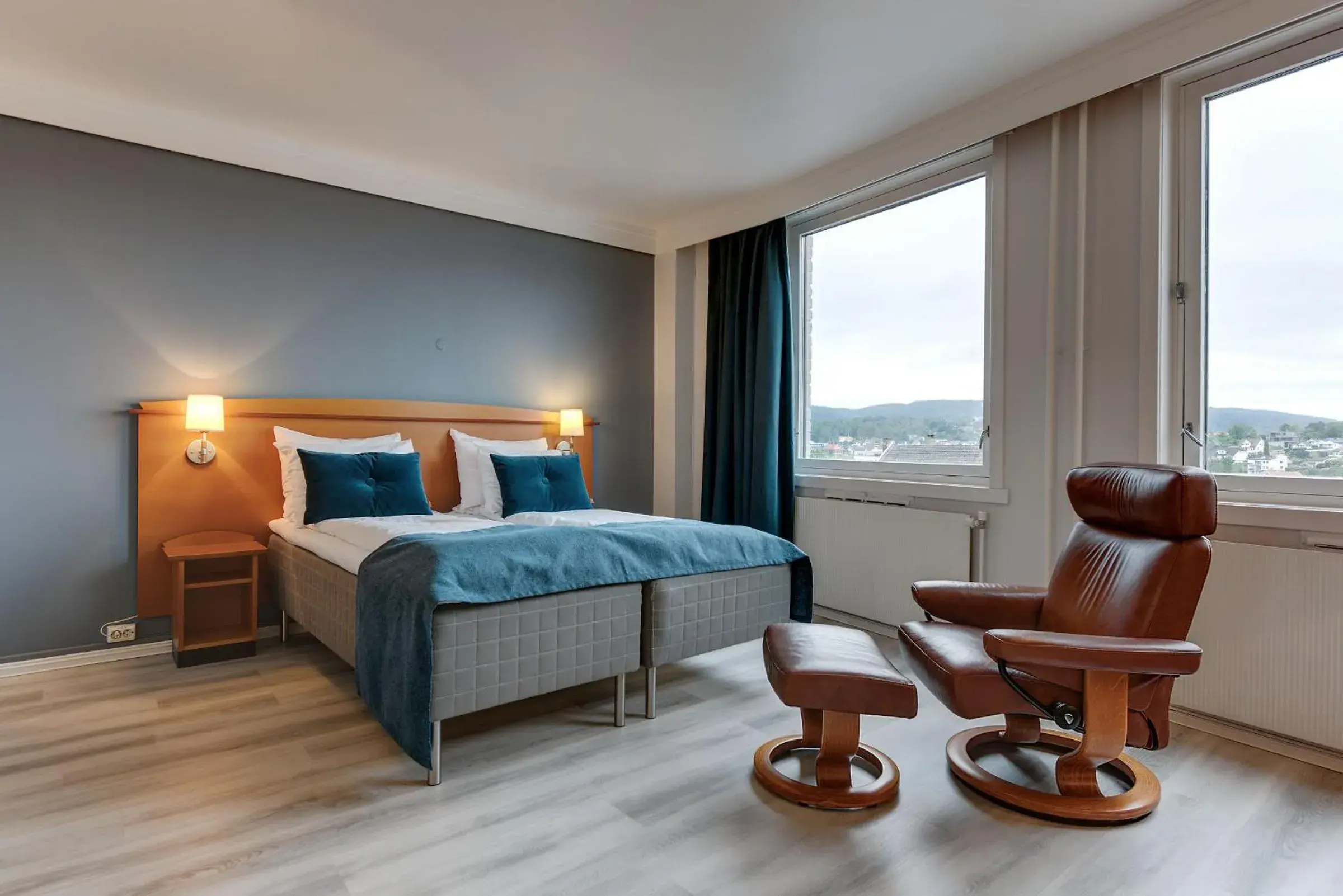 Superior Double Room in Hotell Vic Porsgrunn Superior Double Room in Hotell Vic Porsgrunn