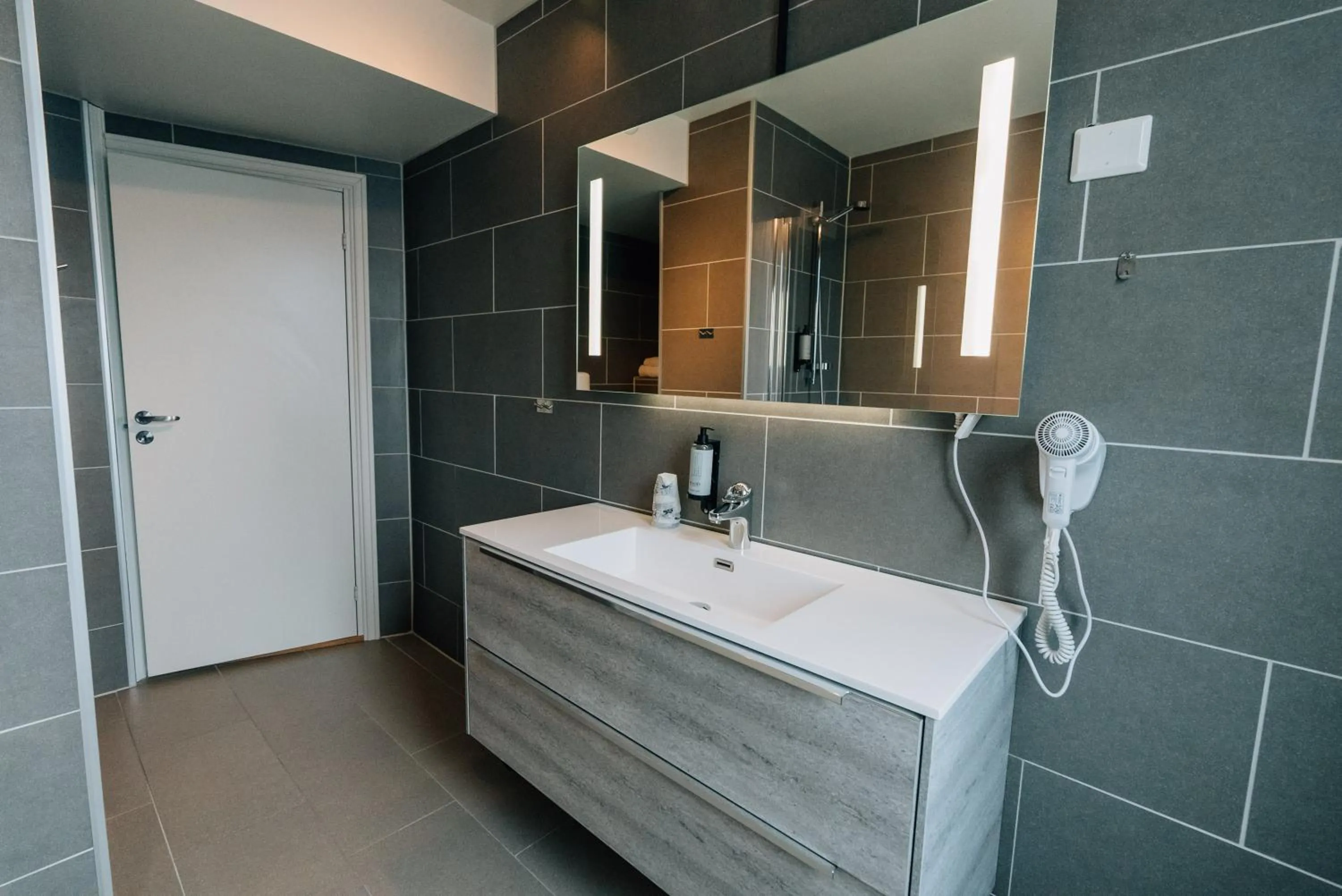 Bathroom in Hotell Vic Porsgrunn